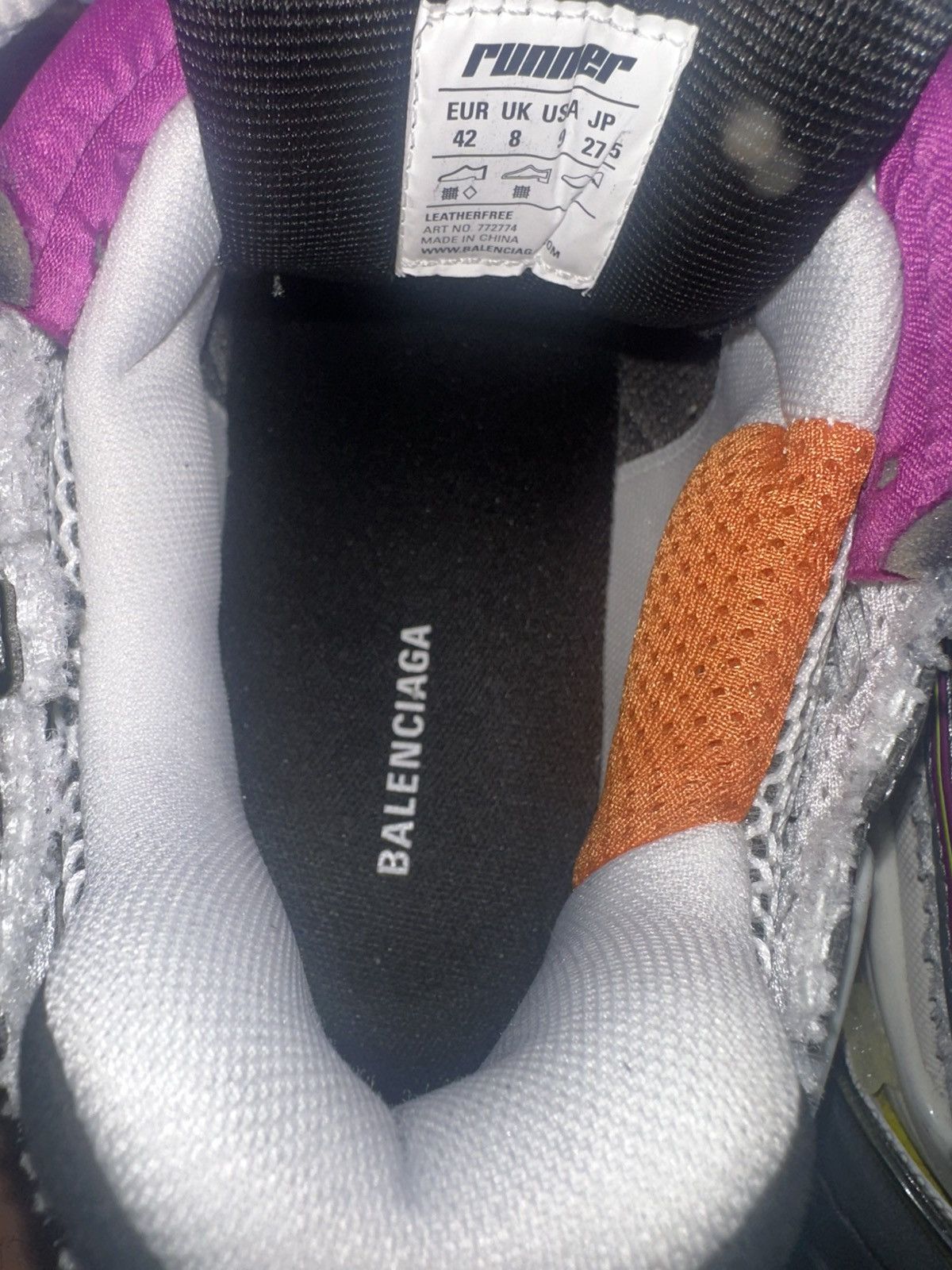 Balenciaga Balenciaga Runner Multi color sneakers Size US 9 / EU 42 - 7 Thumbnail