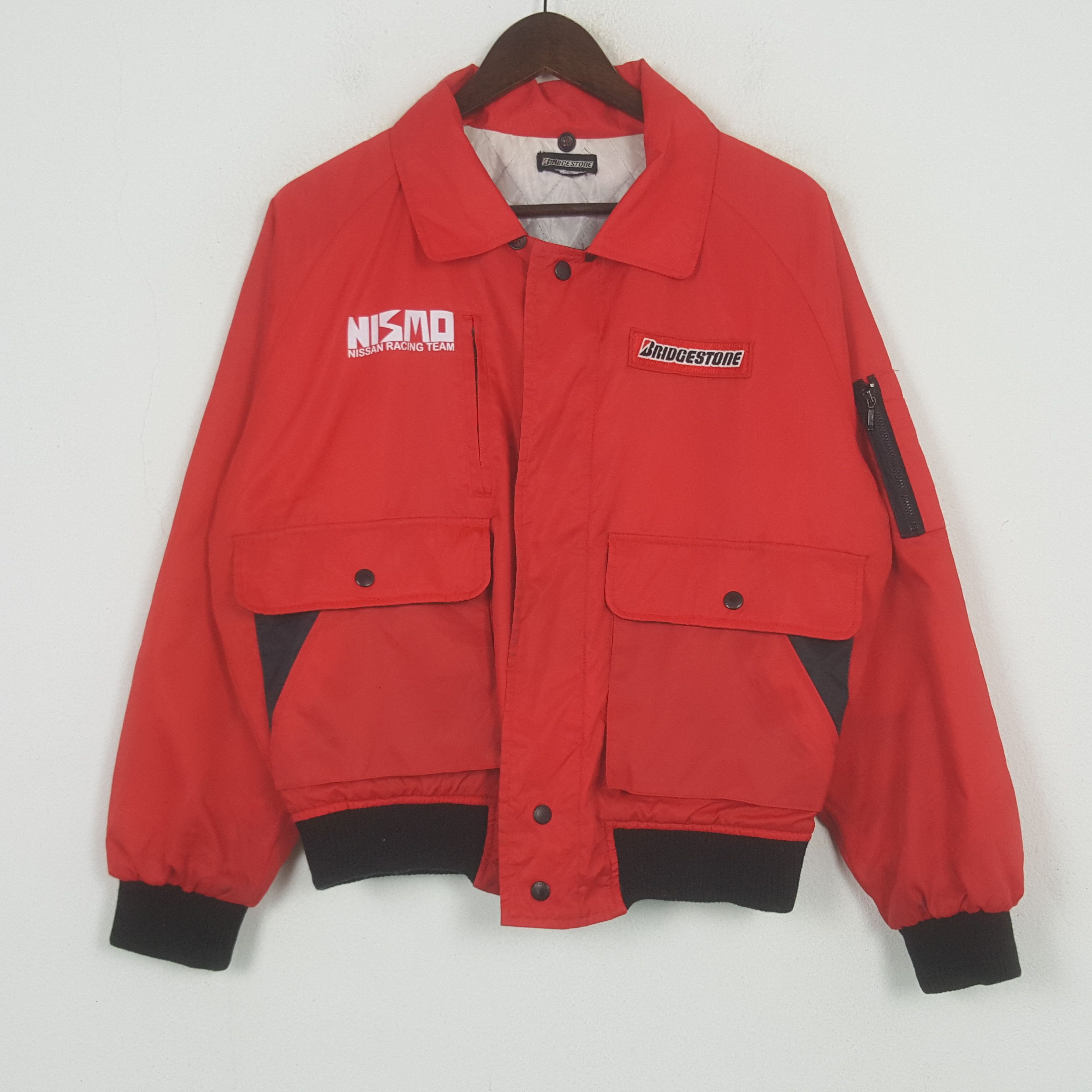 Japanese Brand Vintage Bridgestone x Nismo Racing Windbreaker Custom Jacket Size US M / EU 48-50 / 2 - 3 Thumbnail