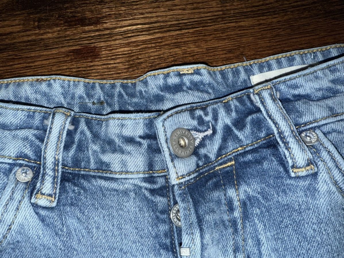 Allsaints Allsaints London Switch Black Indigo Shorts Frayed Hem Sz 32 Size US 32 / EU 48 - 4 Thumbnail
