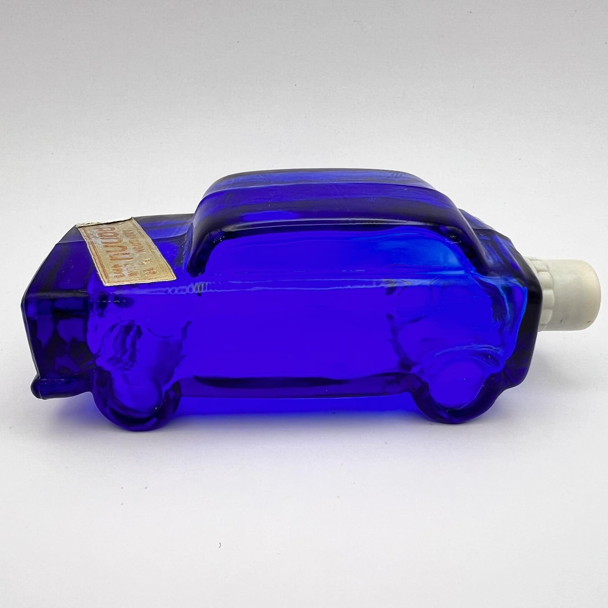 Other 1960 Vintage USSR Bottle Flask forPerfume Cobalt Glass Rally Size ONE SIZE - 1 Thumbnail