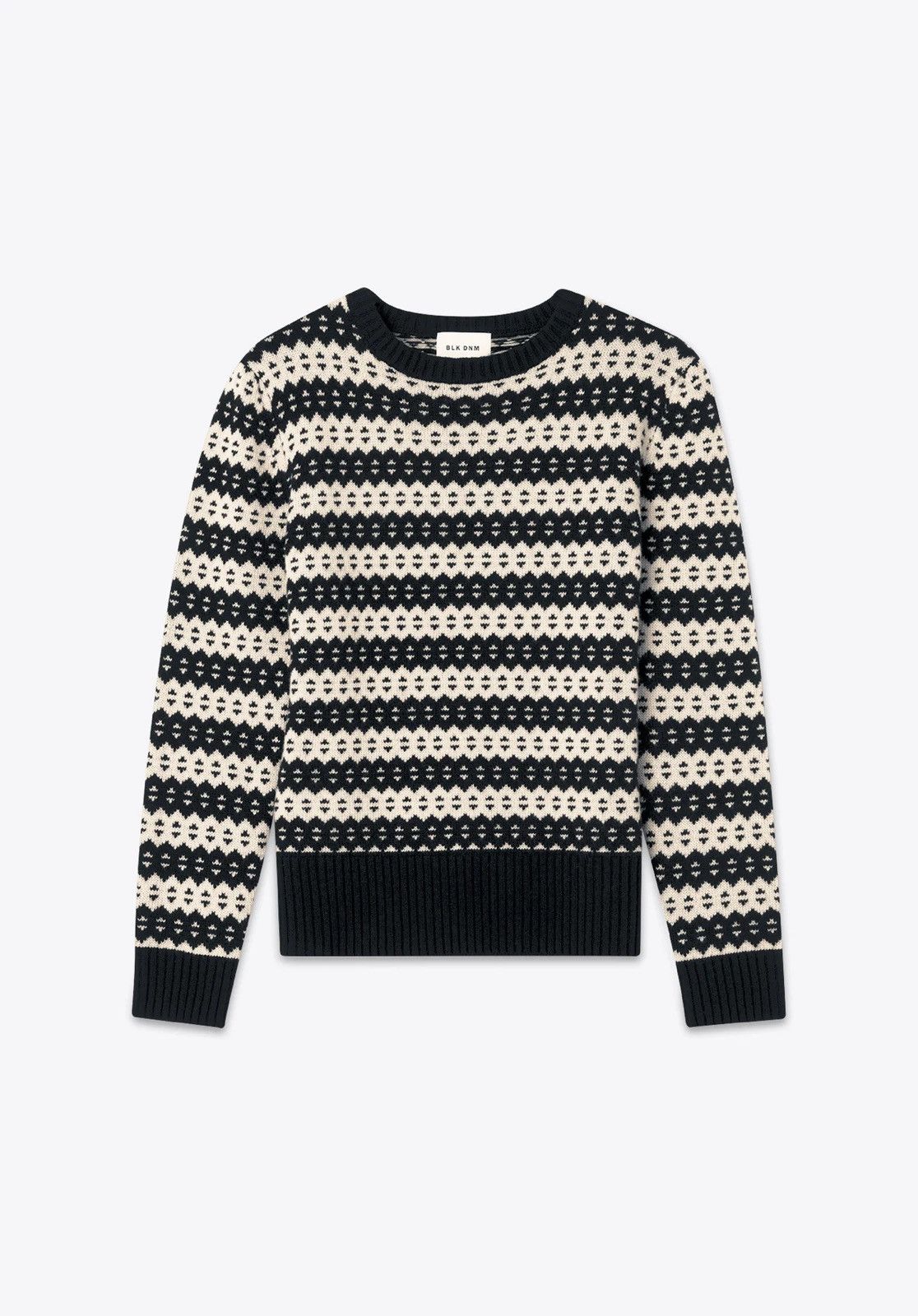 Blk Dnm Sweater 03 Black Jacquard Size Small Size US S / EU 44-46 / 1 - 5 Thumbnail