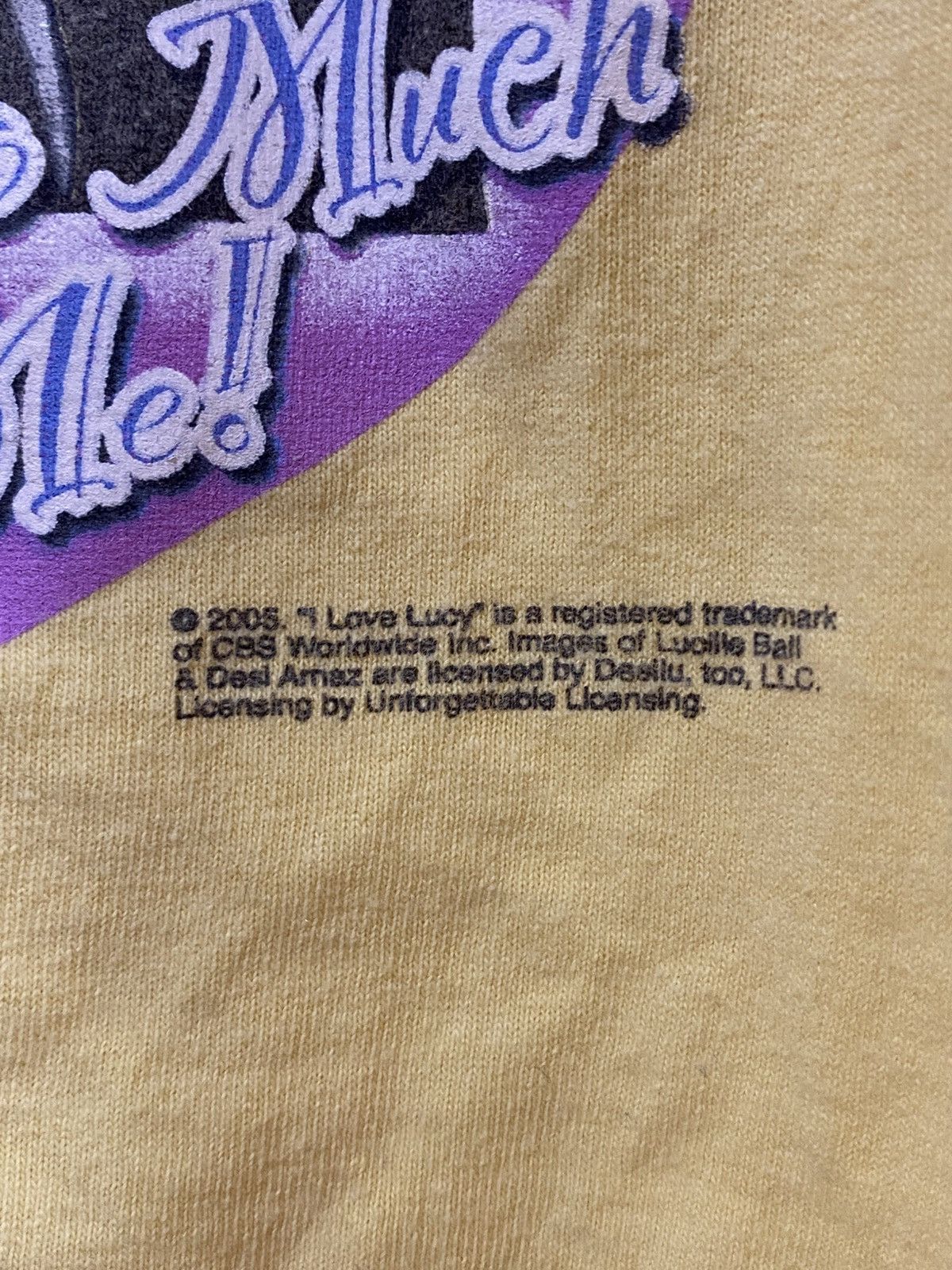 Vintage 🍀Free Shipping☘️I Love Lucy TV Promo 2005 Men’s T-Shirt Size US M / EU 48-50 / 2 - 2 Thumbnail