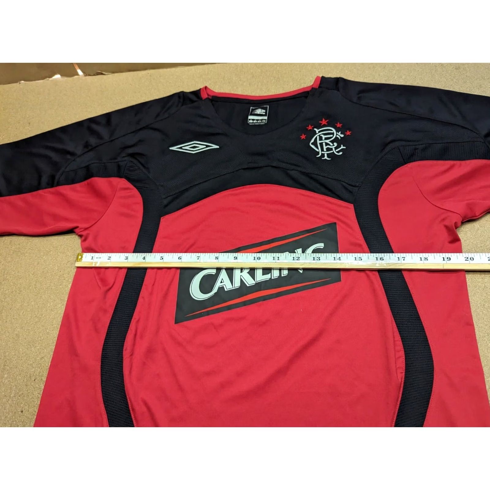 Umbro Umbro Rangers FC Scotland Training Jersey Mens Size M Adult Trikot Carling Size US M / EU 48-50 / 2 - 7 Thumbnail