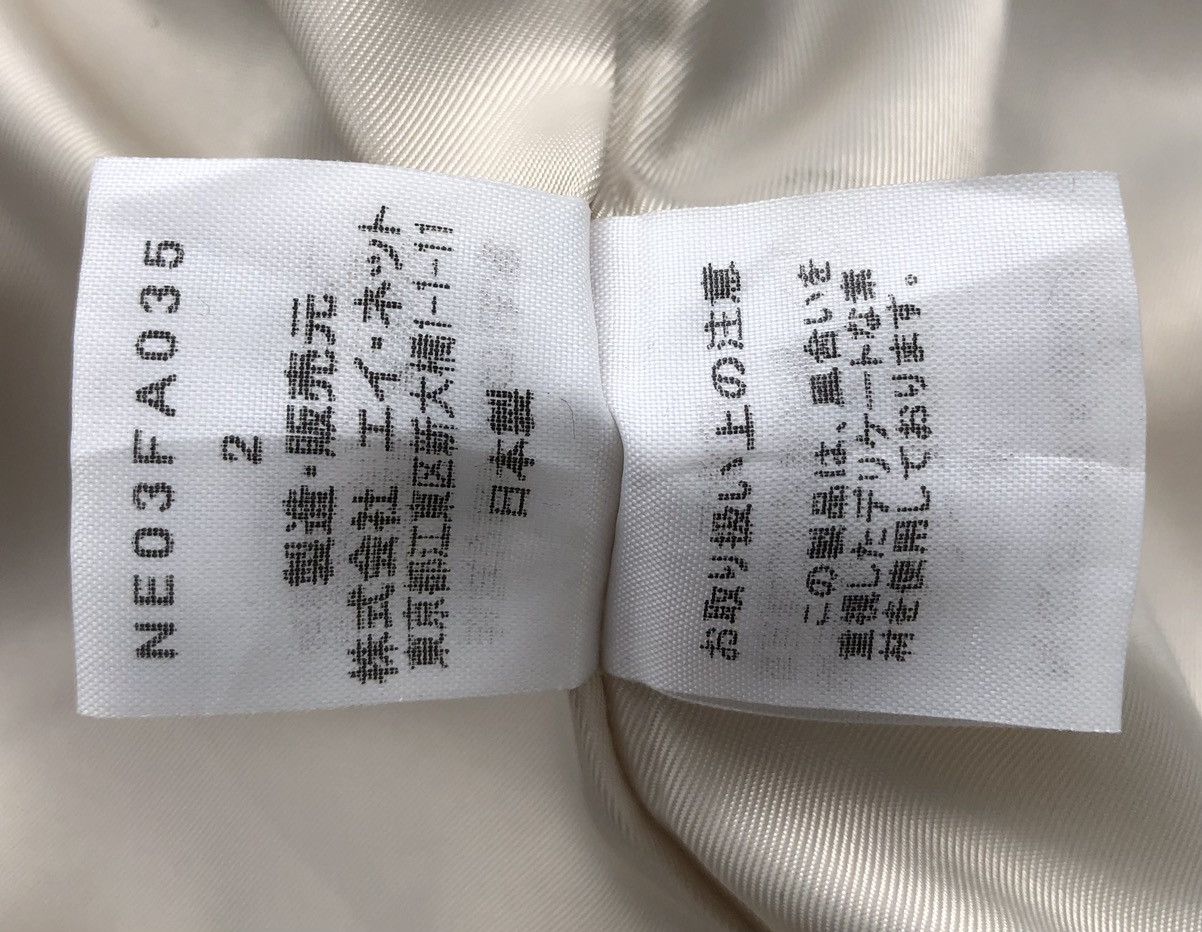 Issey Miyake Issey Miyake Japan Ne-Net Stripes Wool Pea Coat Size M / US 6-8 / IT 42-44 - 20 Thumbnail