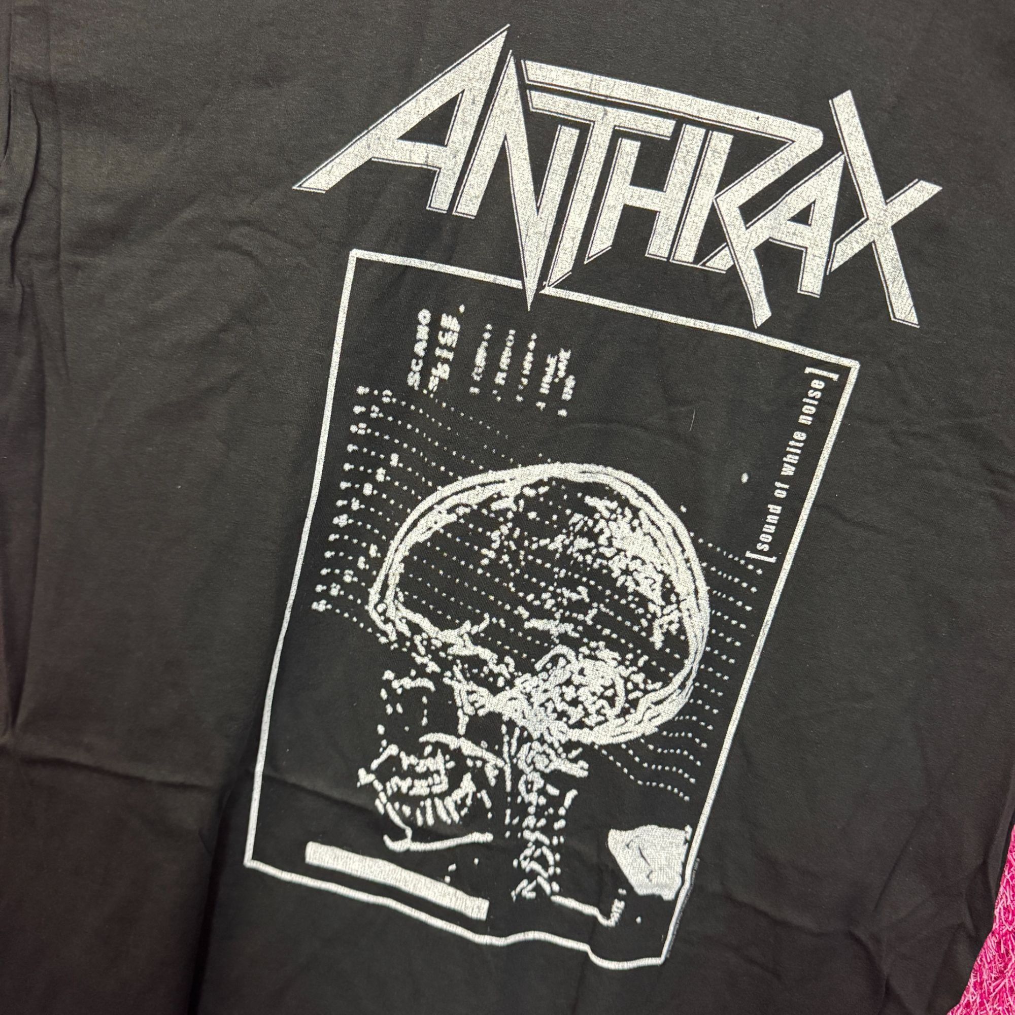 Band Tees Anthrax Sound of White Noise Album Thrash Metal Band Tee 2XL Size US XXL / EU 58 / 5 - 4 Thumbnail