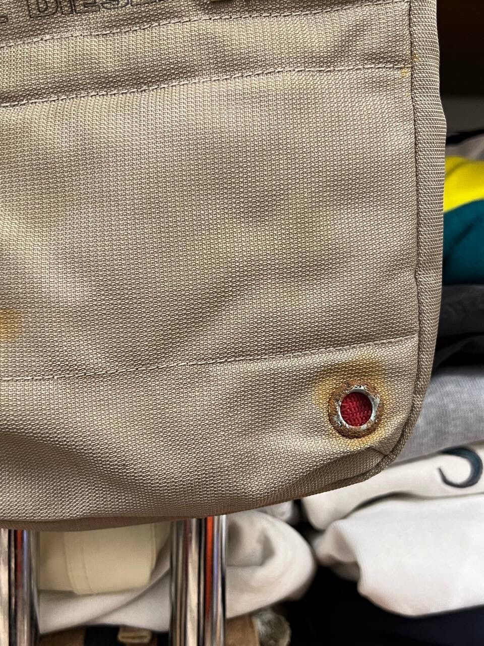 Diesel Diesel vintage 90s avant garde canvas shoulder bag Size ONE SIZE - 4 Thumbnail
