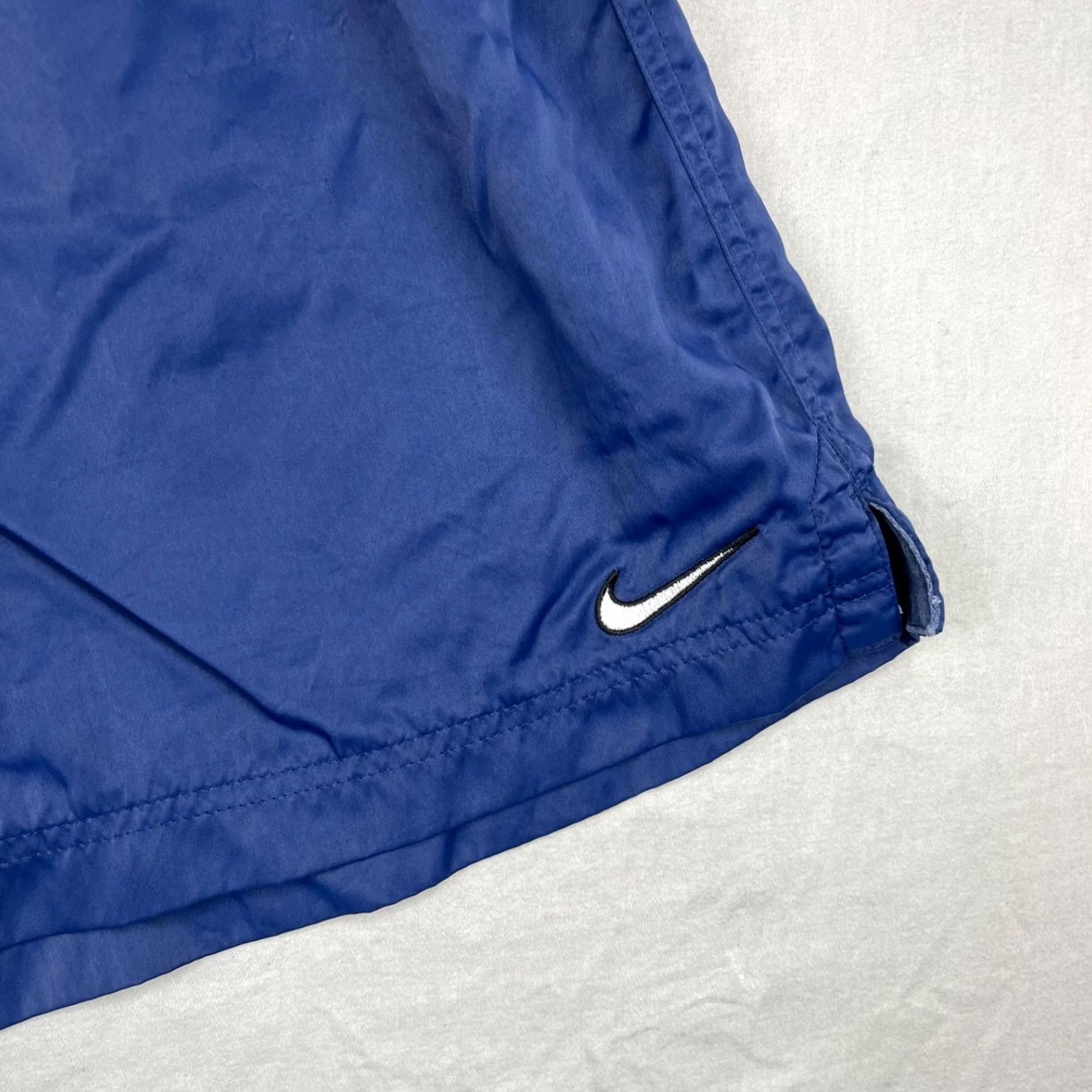 Nike Nike Shorts Men XL Navy 90s Vintage Athletic Drawstring Quick Dry Outdoor Sports Size US 36 / EU 52 - 3 Thumbnail