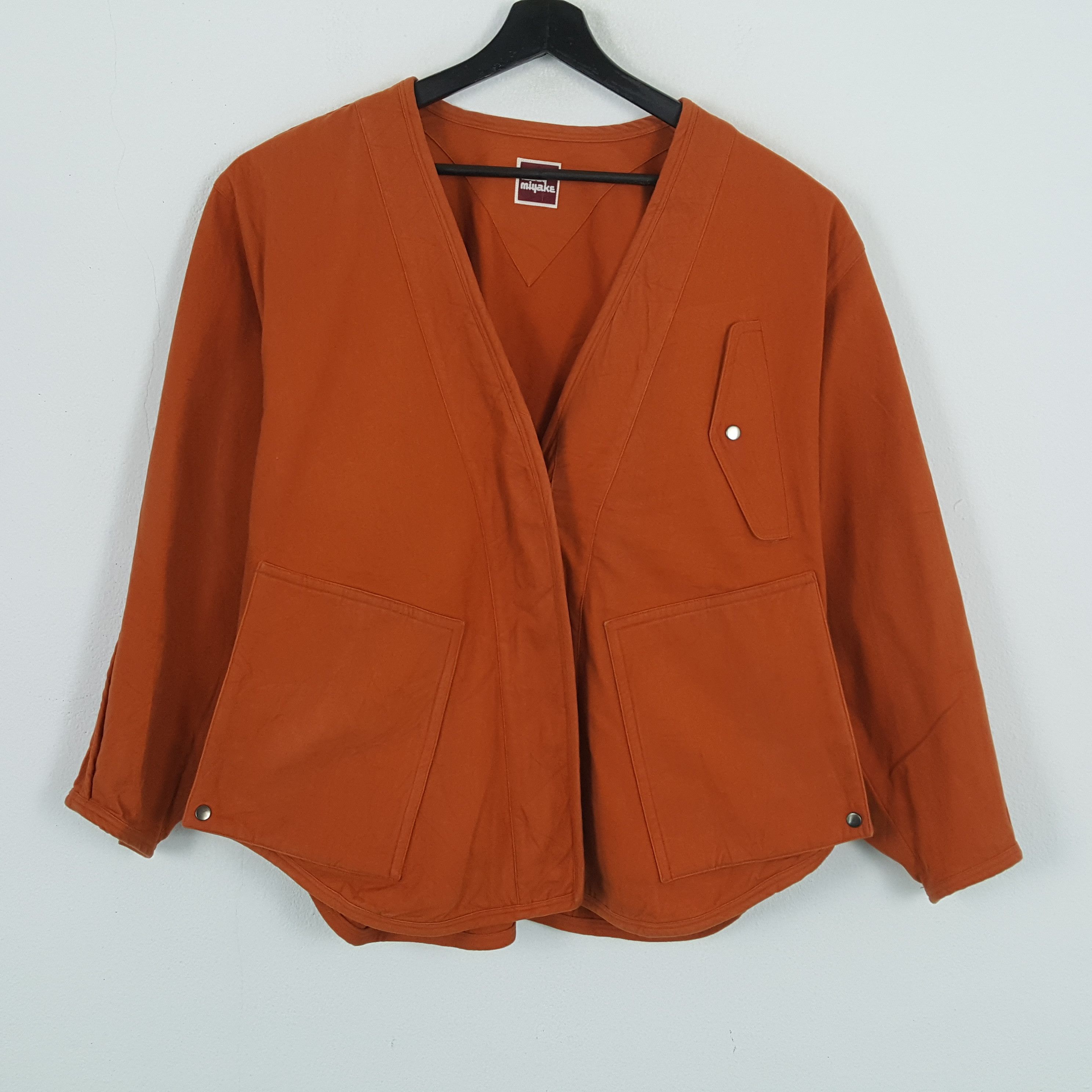 Issey Miyake × Japanese Brand × Vintage ISSEY MIYAKE Japanese Designer Jacket Fashion Style Size US XL / EU 56 / 4 - 1 Thumbnail