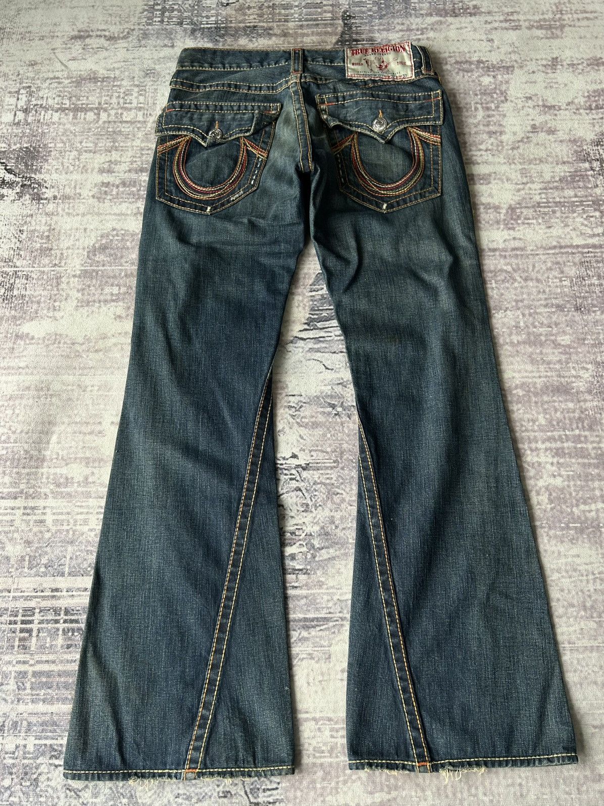 True Religion True Regilion Super Flared Jeans Size US 33 - 4 Thumbnail