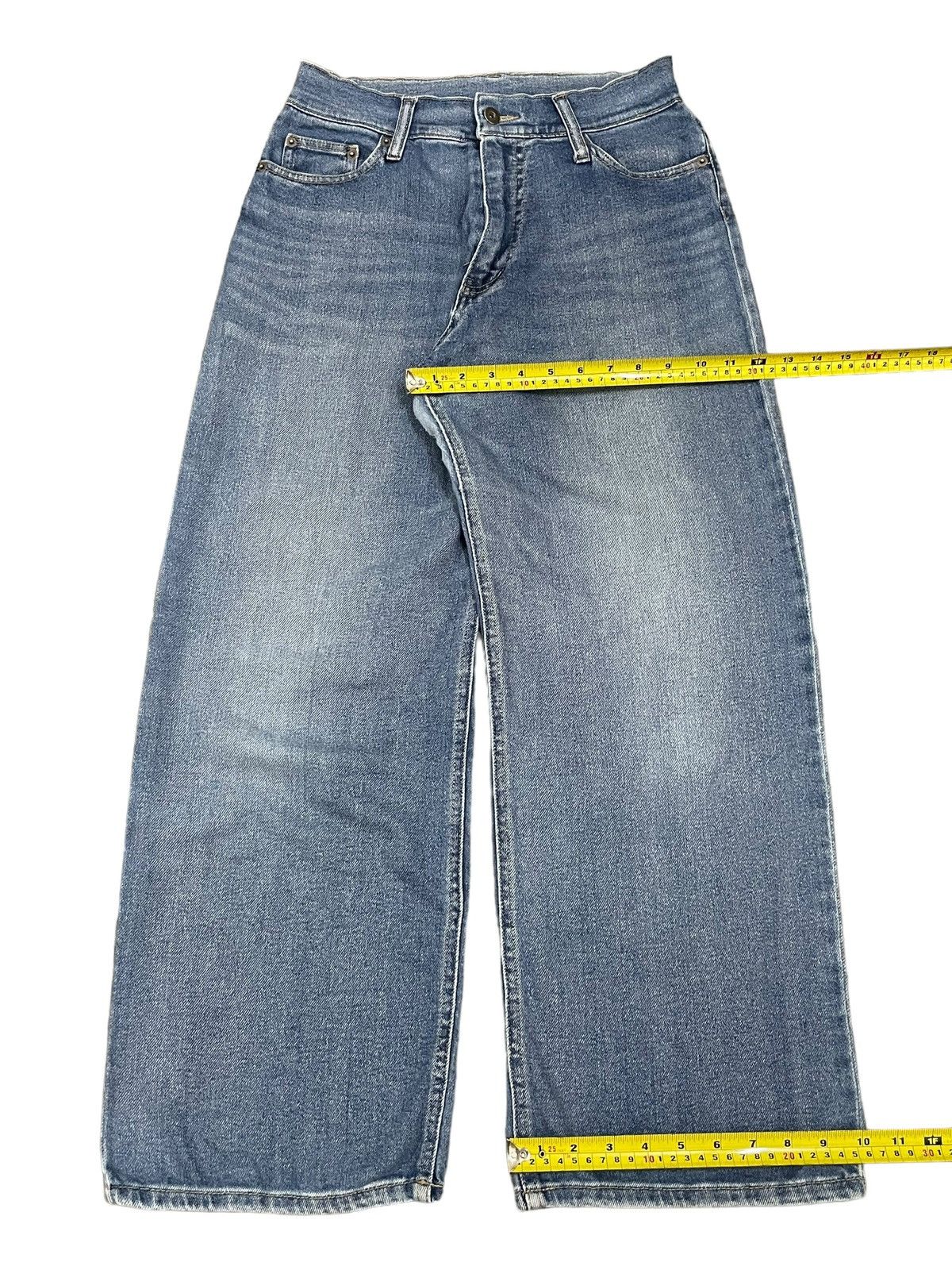 Japanese Brand Vintage Japanese Brand Stretch Soft Comfortable Baggy Jeans Size 29" - 11 Thumbnail