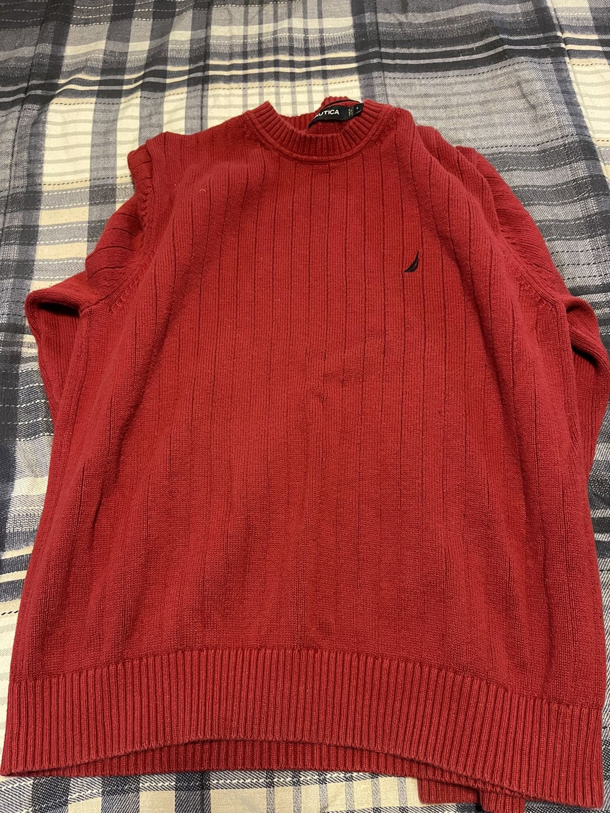 Nautica × Vintage Vintage Náutica Sweater Size US L / EU 52-54 / 3 - 4 Thumbnail