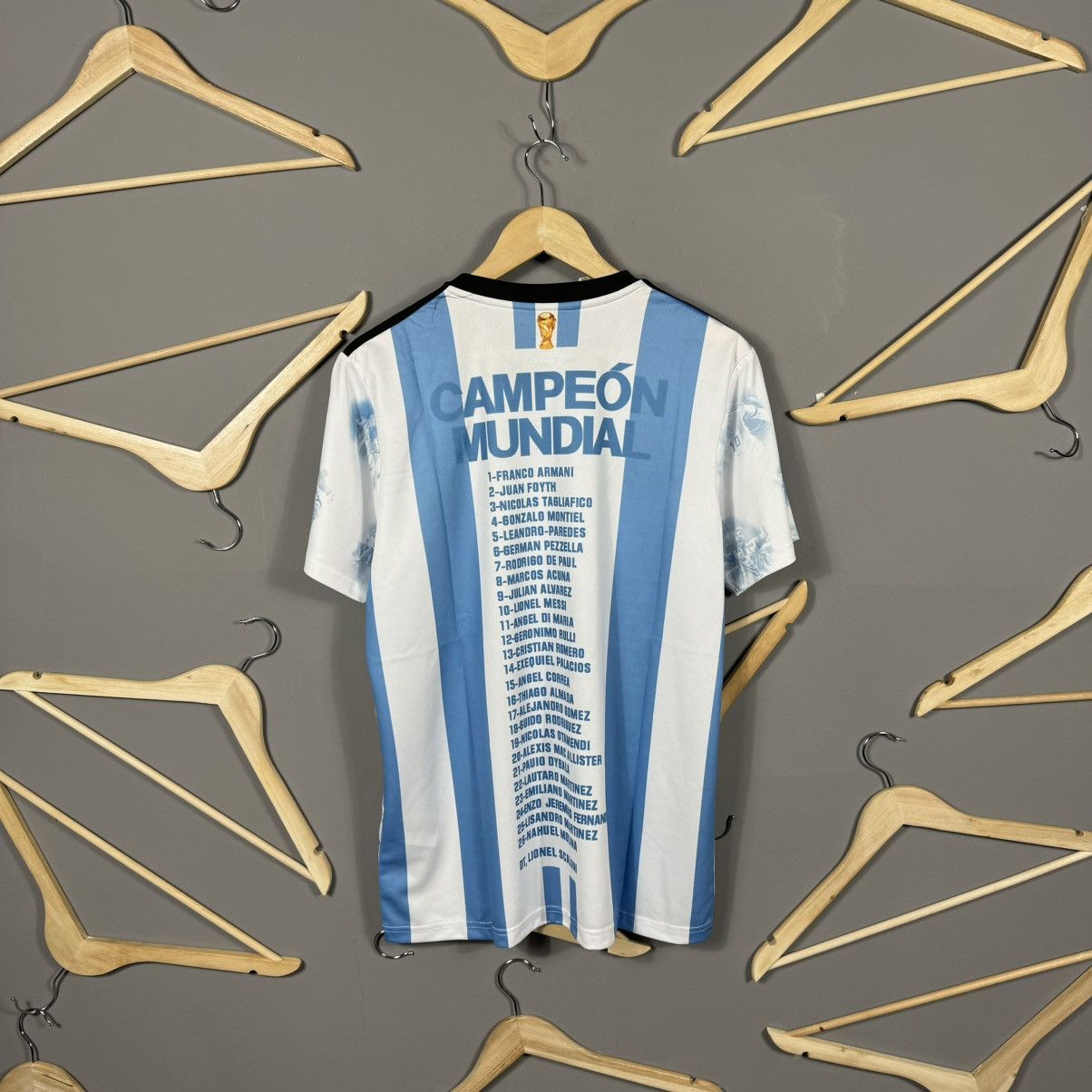 Other Argentina World Cup Winners Mundial Blokcore Football Jersey Size US M / EU 48-50 / 2 - 2 Thumbnail