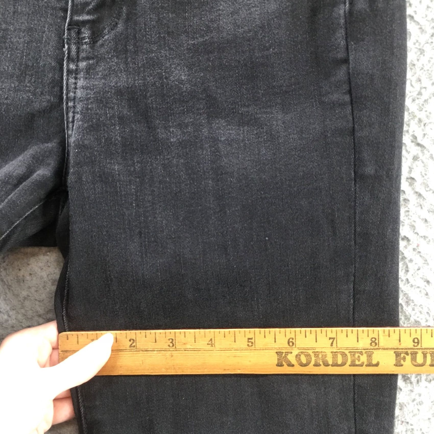 American Eagle Outfitters American Eagle Highest Rise Jegging Jeans Womens 8L Black Denim Size 30" / US 8 / IT 44 - 7 Thumbnail