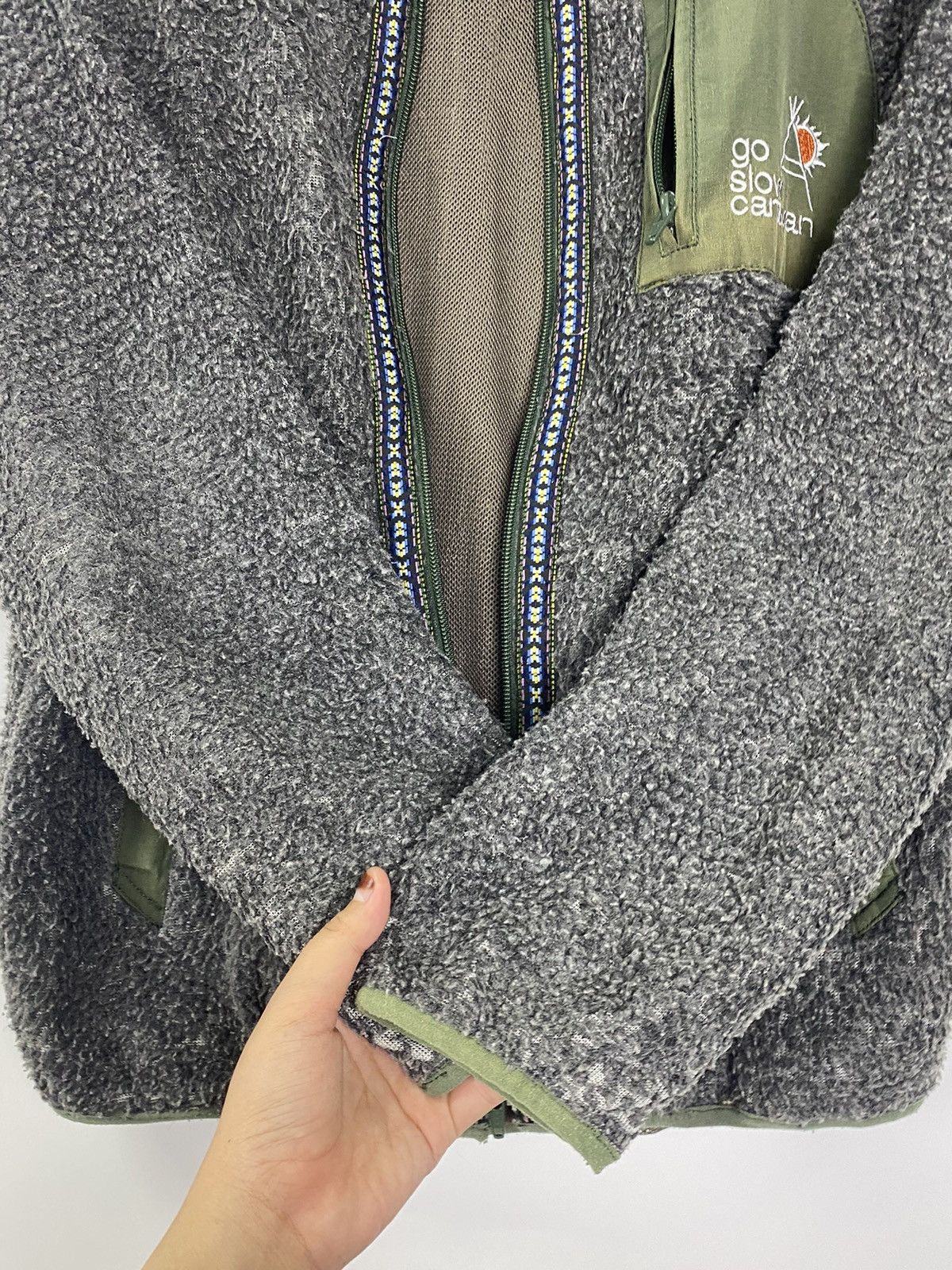 Vintage × go slow caravan Glo Slow Carawan Sherpa Jacket Size US M / EU 48-50 / 2 - 11 Thumbnail