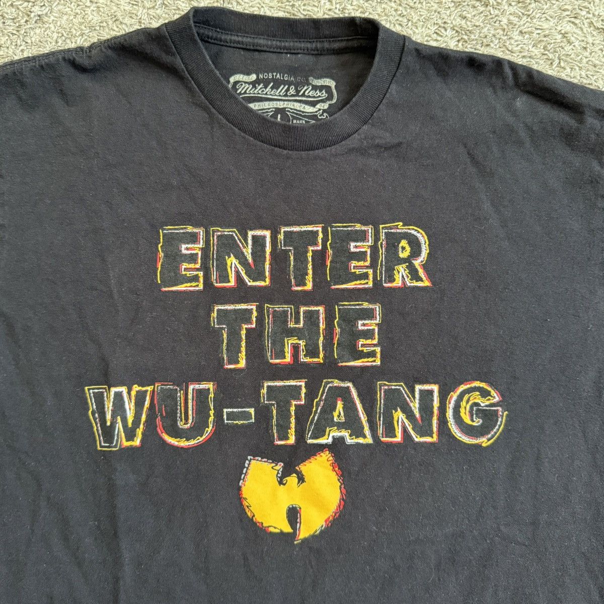 Wu-Tang Clan 🔴Wu-Tang Shirt Size Large Mitchell & Ness Enter The WuTang Size US L / EU 52-54 / 3 - 2 Thumbnail