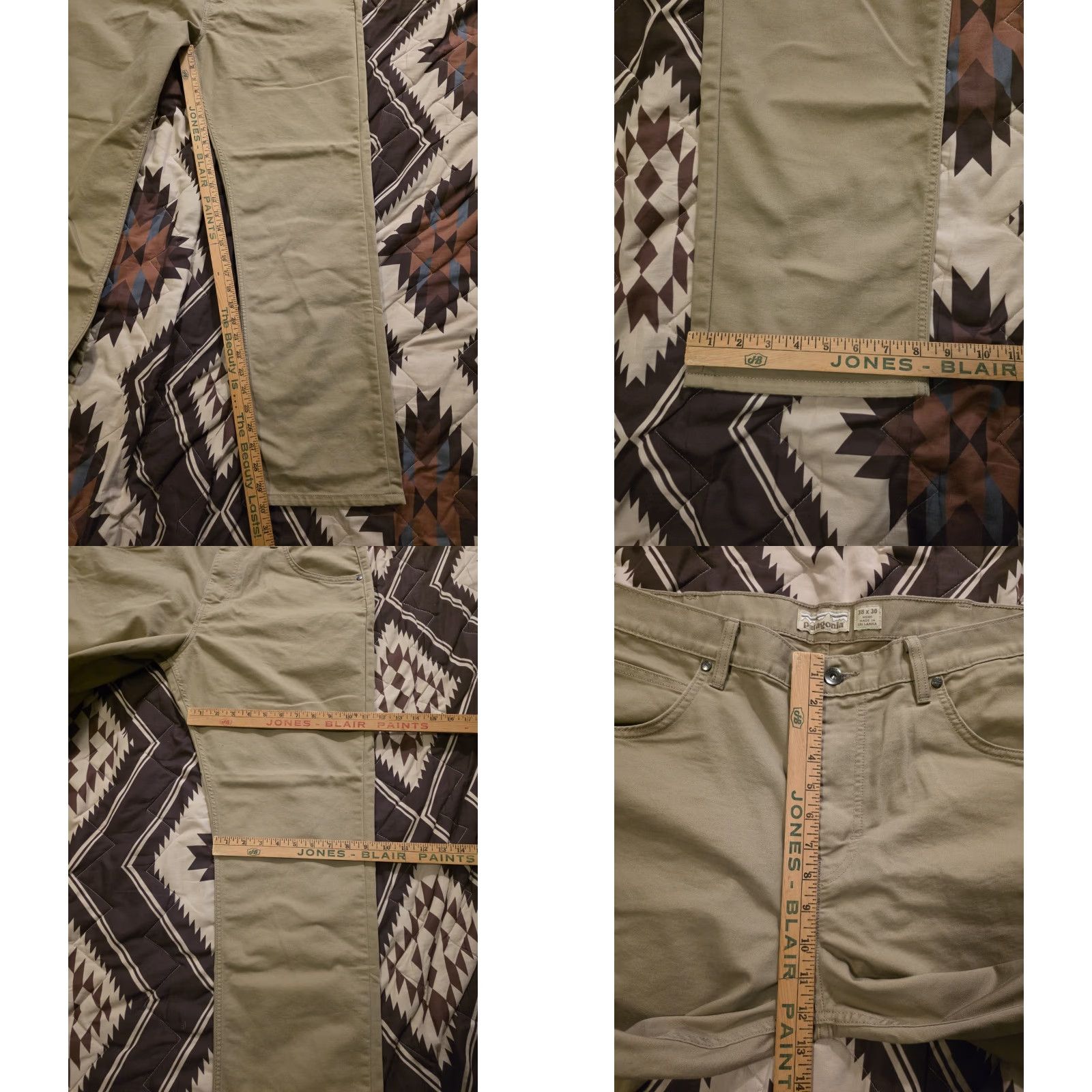 Patagonia Patagonia Pants Khaki Straight Leg 38x30 Men Regular EUC Tweed? Size US 38 / EU 54 - 9 Thumbnail