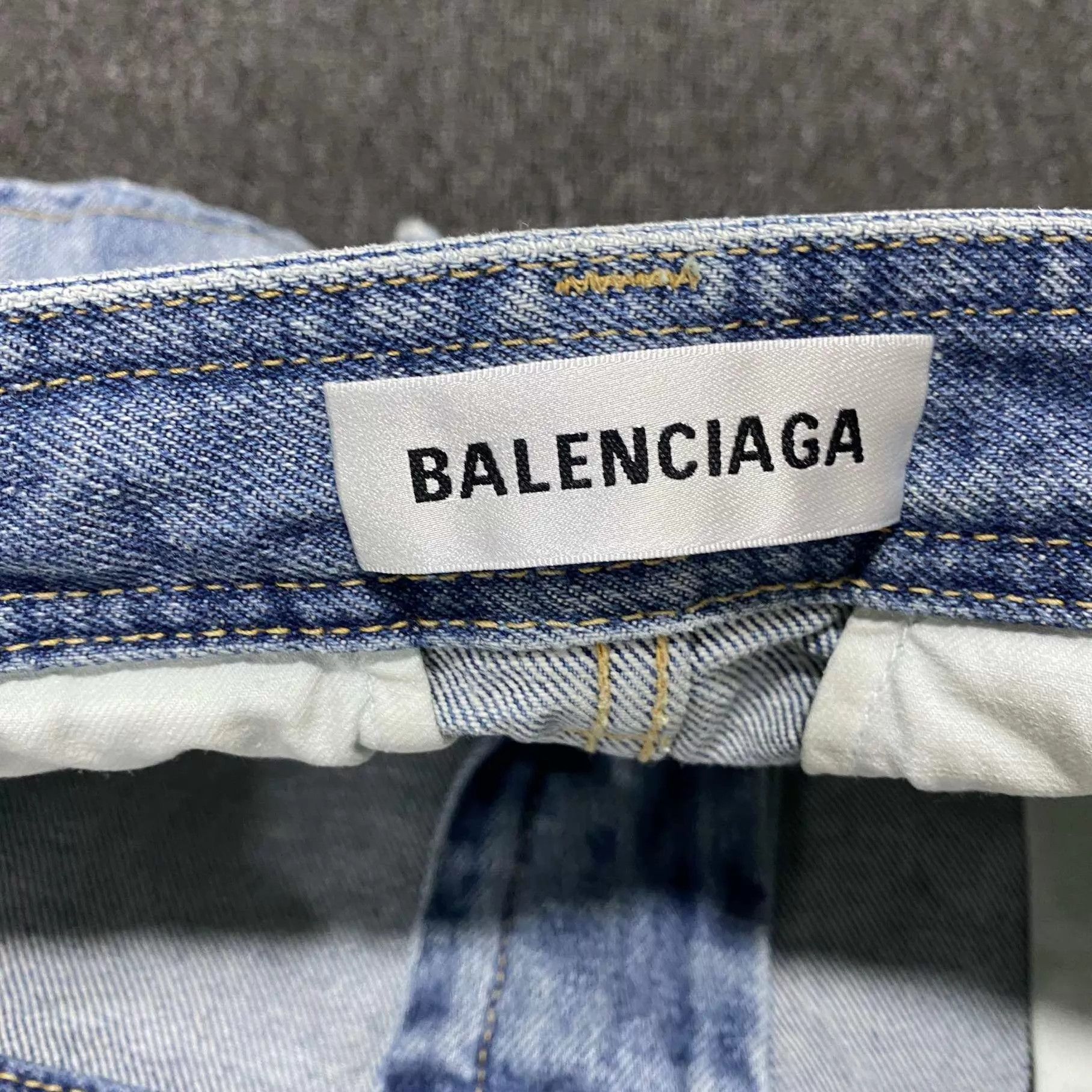 Balenciaga Balenciaga Utility Denim Midi Skirt Women's 34 Size 24" / US 00 / IT 34 - 6 Thumbnail