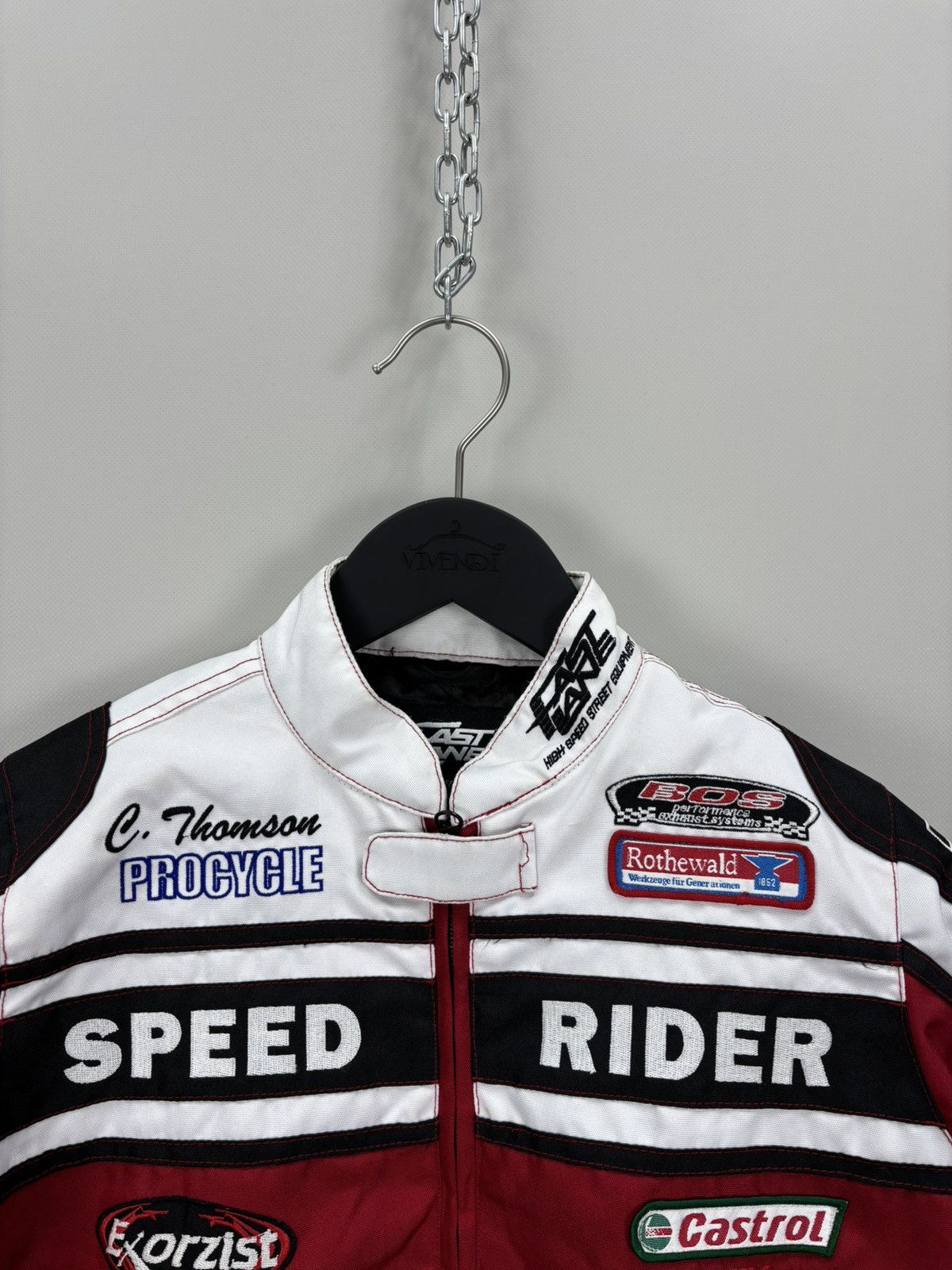 Vintage Kids racing jacket Fast Lane Size XS 128/134 Size US XS / EU 42 / 0 - 4 Thumbnail