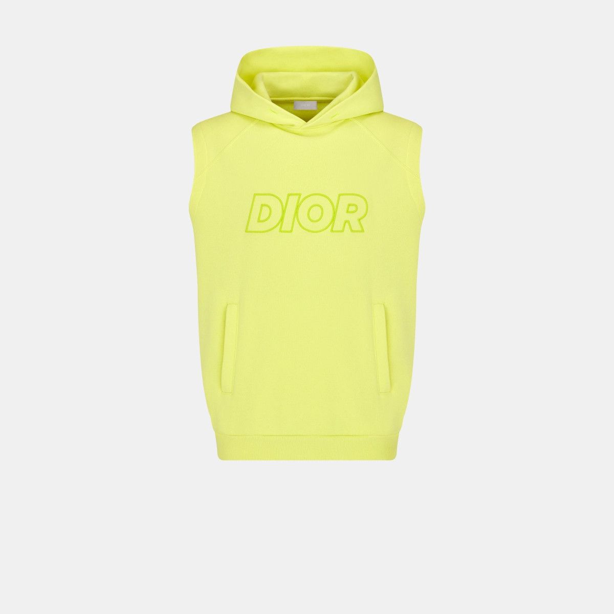 Dior o1bcso1str0225 Sleeveless Hooded Sweatshirt in Yellow Size US S / EU 44-46 / 1 - 1 Thumbnail
