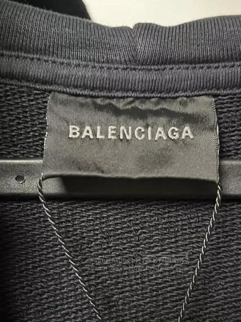 Balenciaga Balenciaga Black Tape Zip Hoodie. Size US XS / EU 42 / 0 - 5 Thumbnail