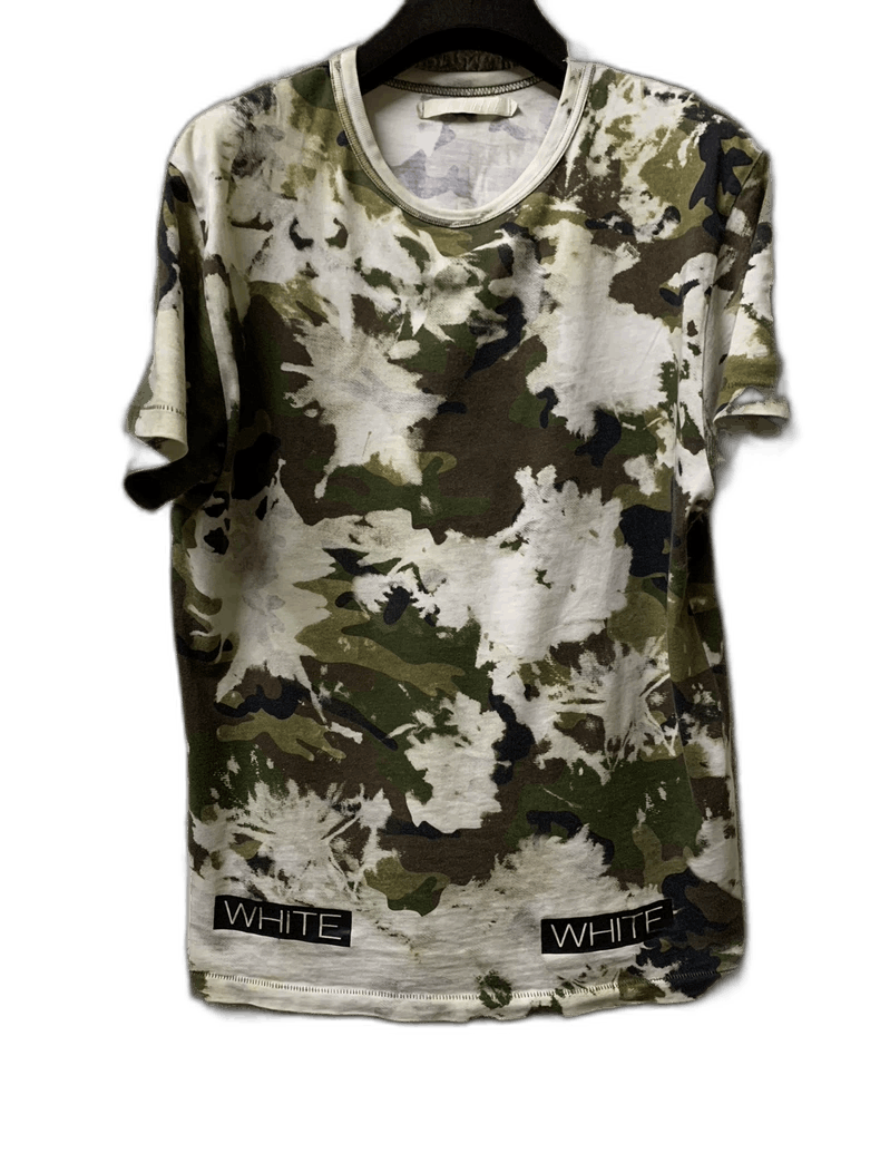 Off-White Off White Camo Print Short Sleeve T-Shirt Size US M / EU 48-50 / 2 - 1 Thumbnail