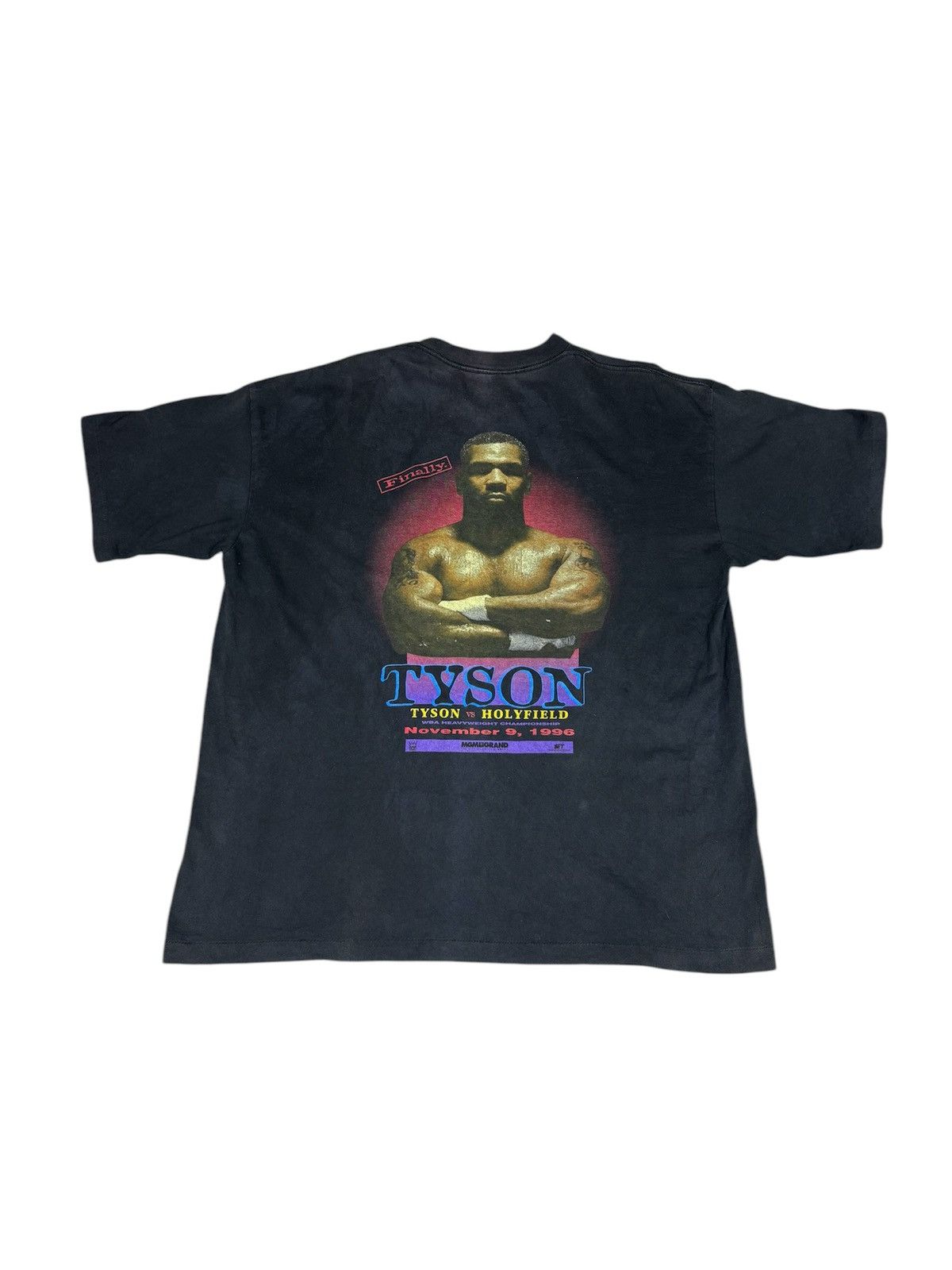Rap Tees × Vintage Vintage 90’s Mike Tyson Size US XXL / EU 58 / 5 - 1 Thumbnail