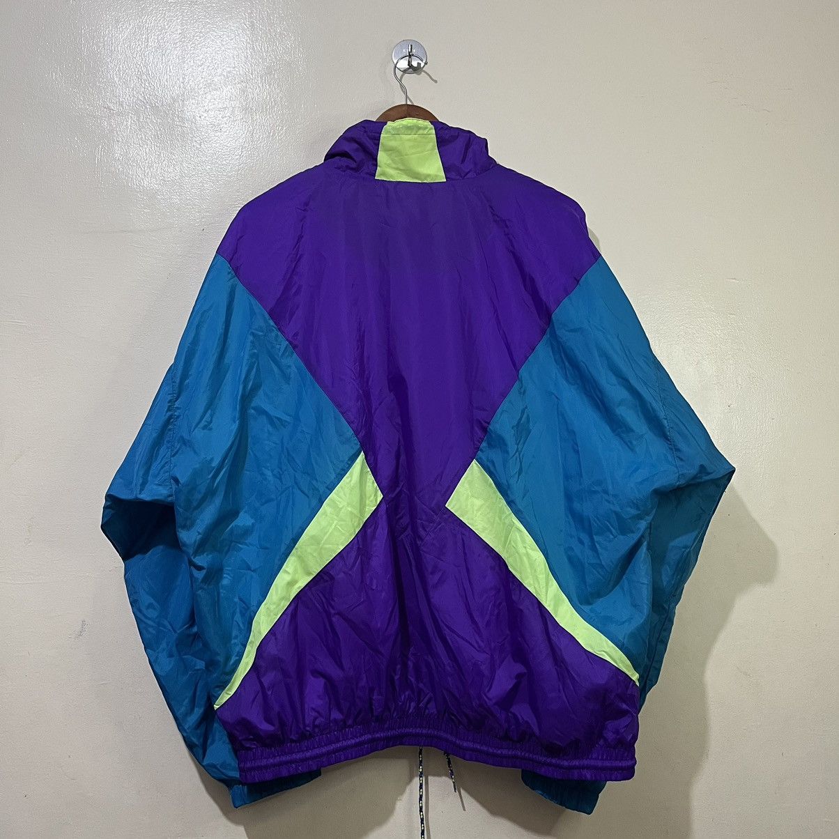 Nike 90's Nike Tritone Zip Up Windbreaker Jacket Size US XL / EU 56 / 4 - 16 Thumbnail
