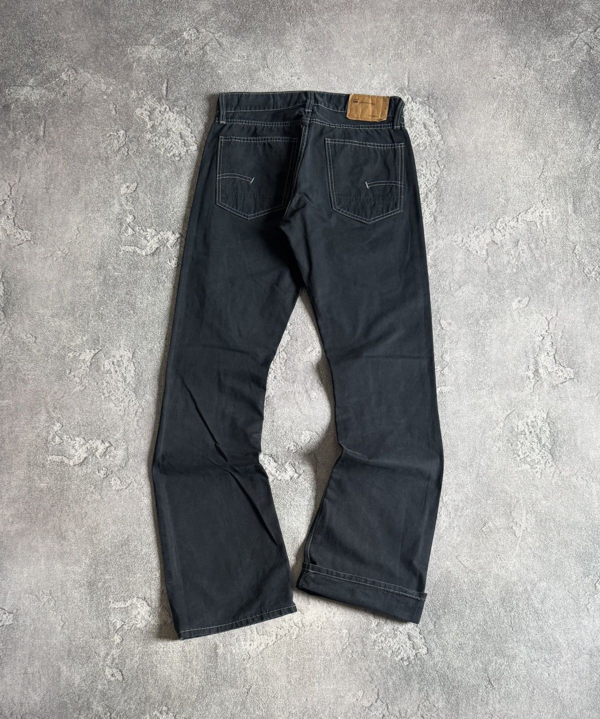 G-Star G star raw 31/36 low boot pants jeans trouser chinos y2k 90s Size US 31 - 1 Thumbnail