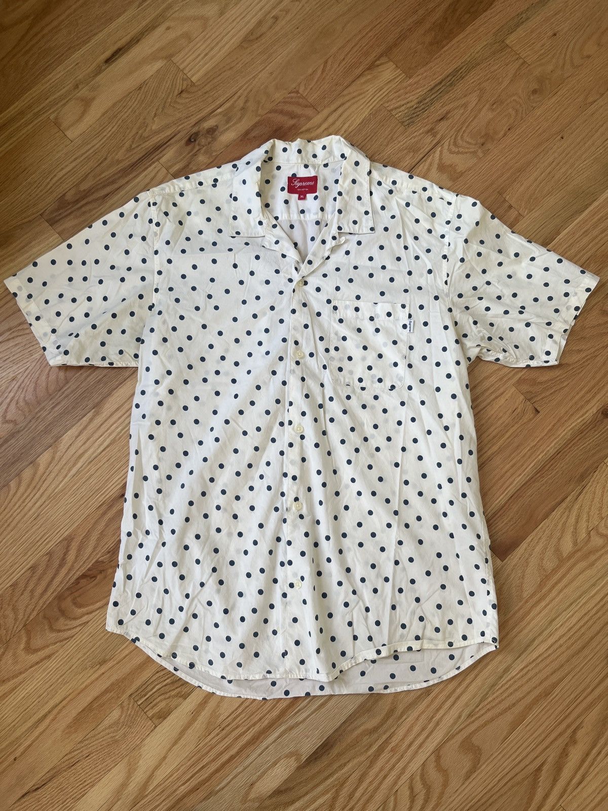 Supreme Supreme Polka Dot Camp Shirt XL 2010’s summer Size US XL / EU 56 / 4 - 1 Thumbnail