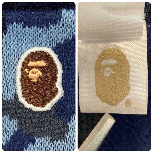 Bape BAPE CAMO beanie knit cap a bathing ape Size ONE SIZE - 6 Thumbnail
