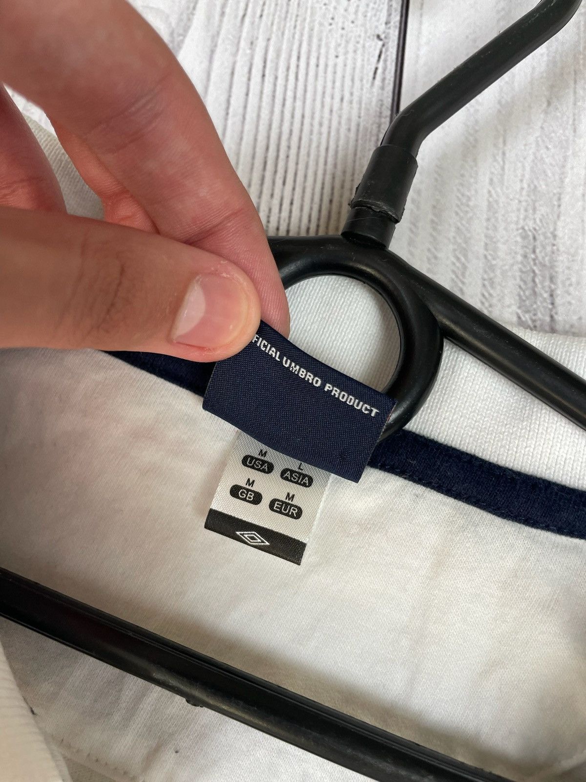 Umbro Vintage umbro England soccer polo striped rare size M Size US M / EU 48-50 / 2 - 4 Thumbnail