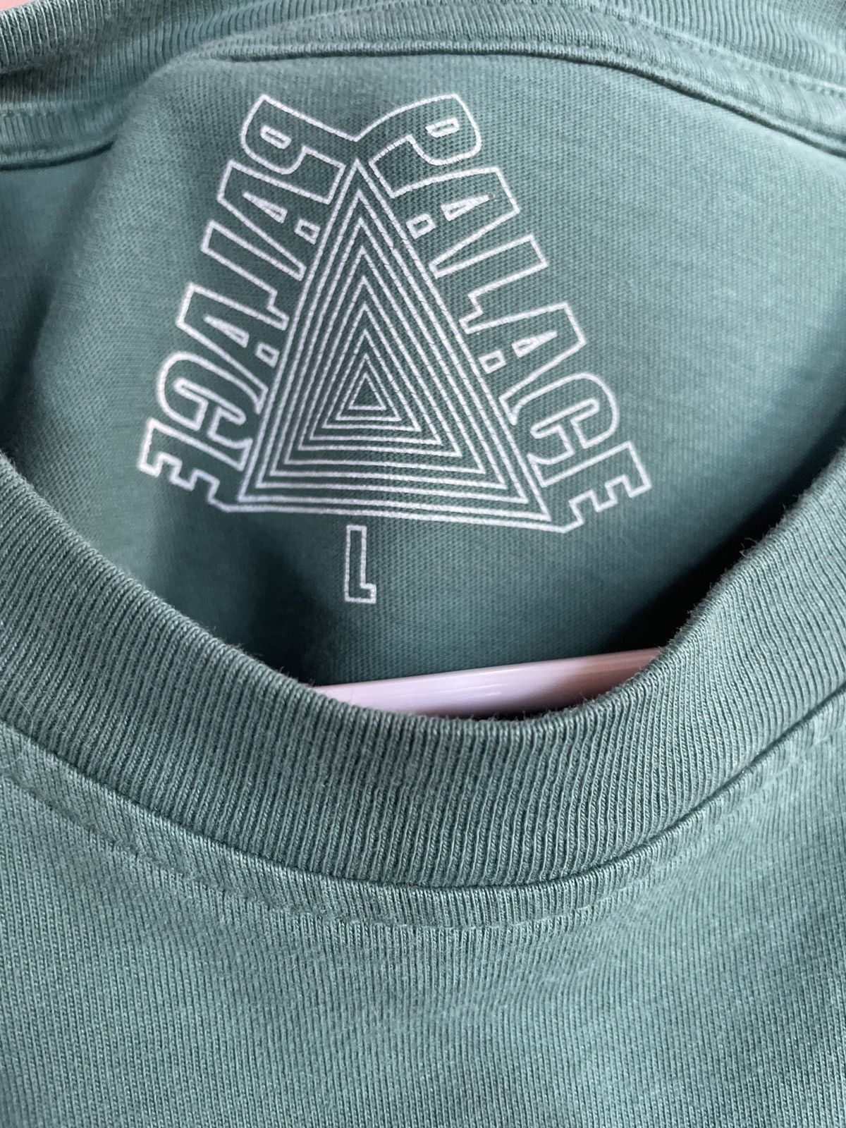 Designer × Palace Palace Forest Green International Tri-ferg Tri-flag Tee Size US L / EU 52-54 / 3 - 3 Thumbnail