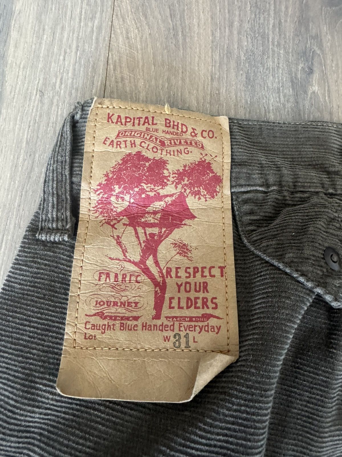 Kapital Kapital Corduroy Denim Size US 30 / EU 46 - 5 Thumbnail