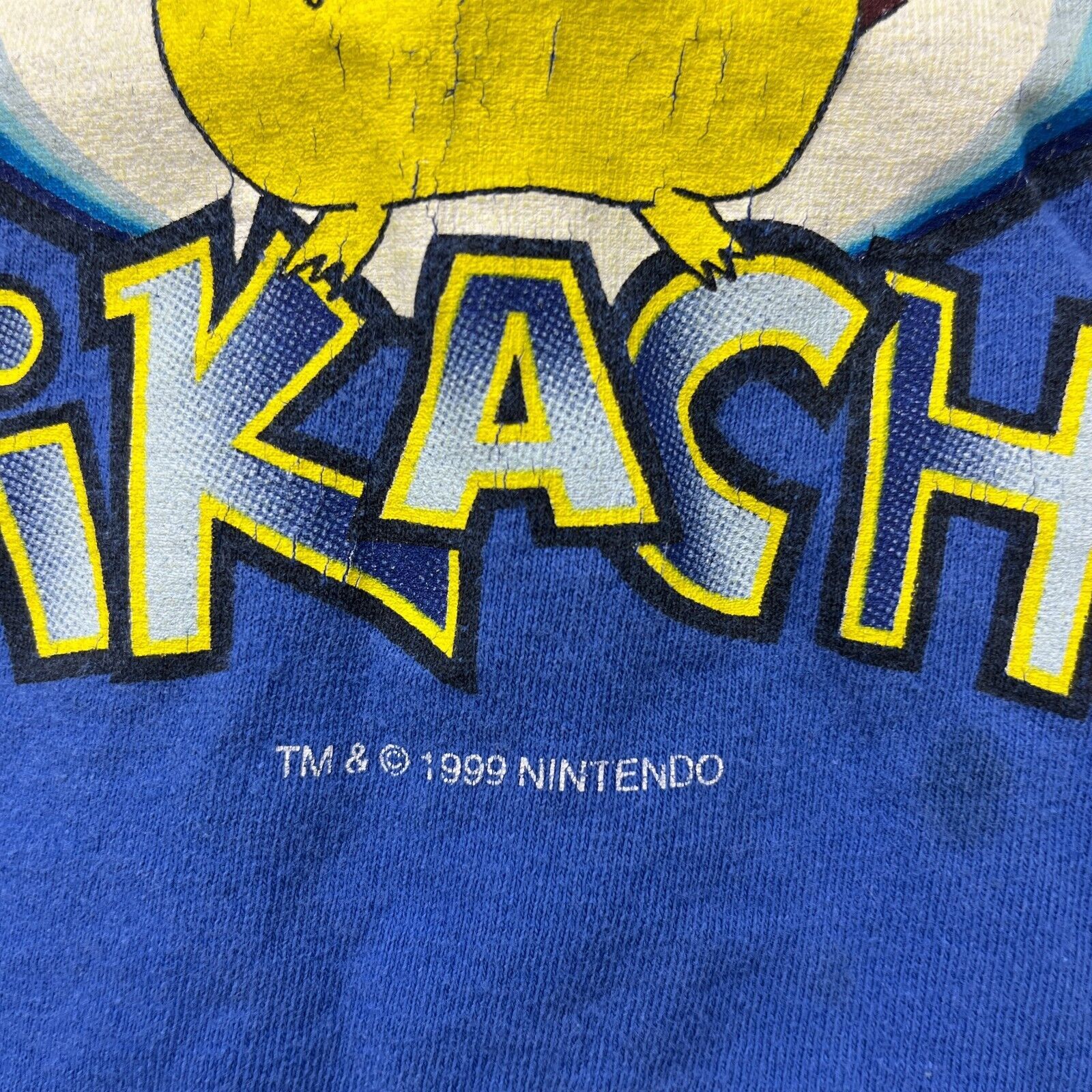 Nintendo × Vintage Vintage 1999 Pokemon Pikachu Nintendo T-Shirt XS Size US XS / EU 42 / 0 - 5 Thumbnail