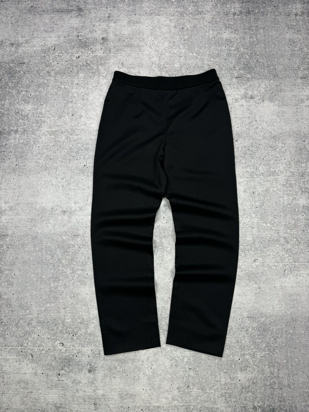 Designer × Jil Sander Vintage Jil Sander Luxury Y2K Style Black Zip Pants Trousers Size 27" / US 4 / IT 40 - 1 Thumbnail
