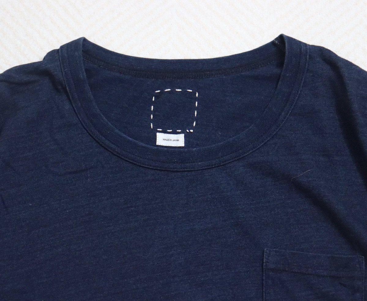 Visvim Visvim 20ss Jumbo Tee N.D. Dk.indigo Size US XXL / EU 58 / 5 - 3 Thumbnail
