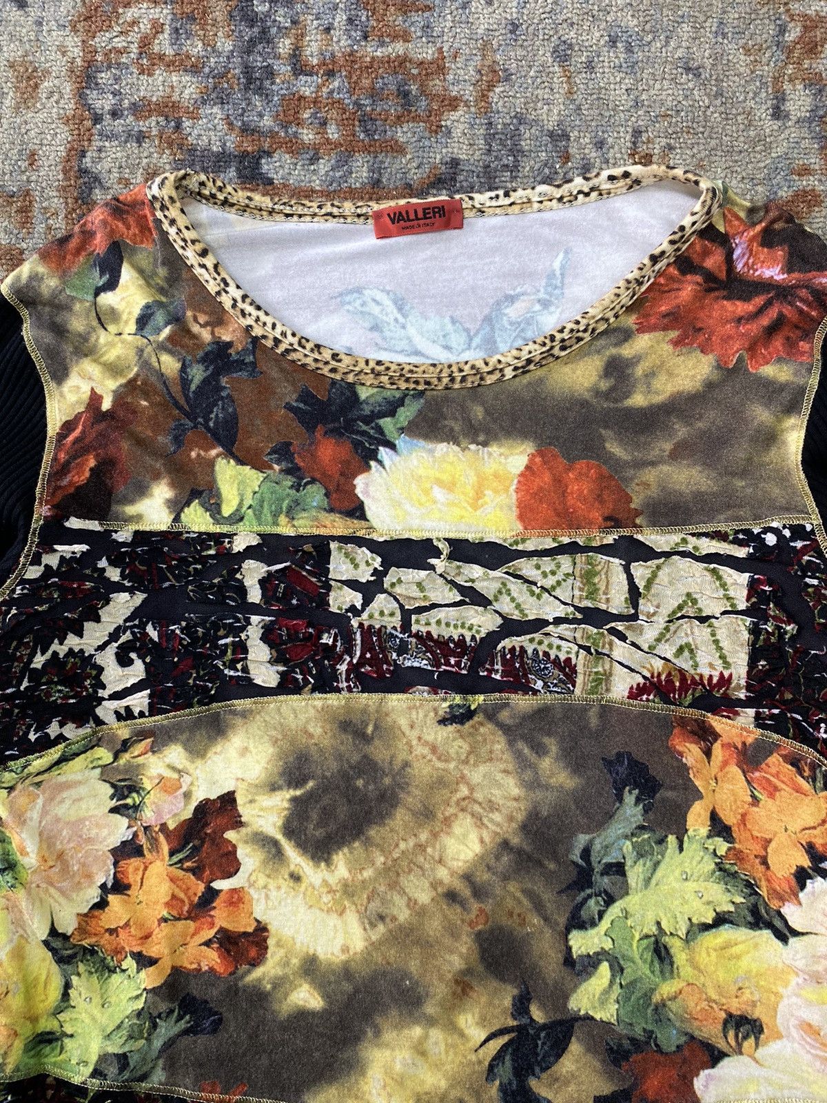 Designer × Seditionaries jean paul gaultier style valleri 90s longsleeve italy Size S / US 4 / IT 40 - 3 Thumbnail