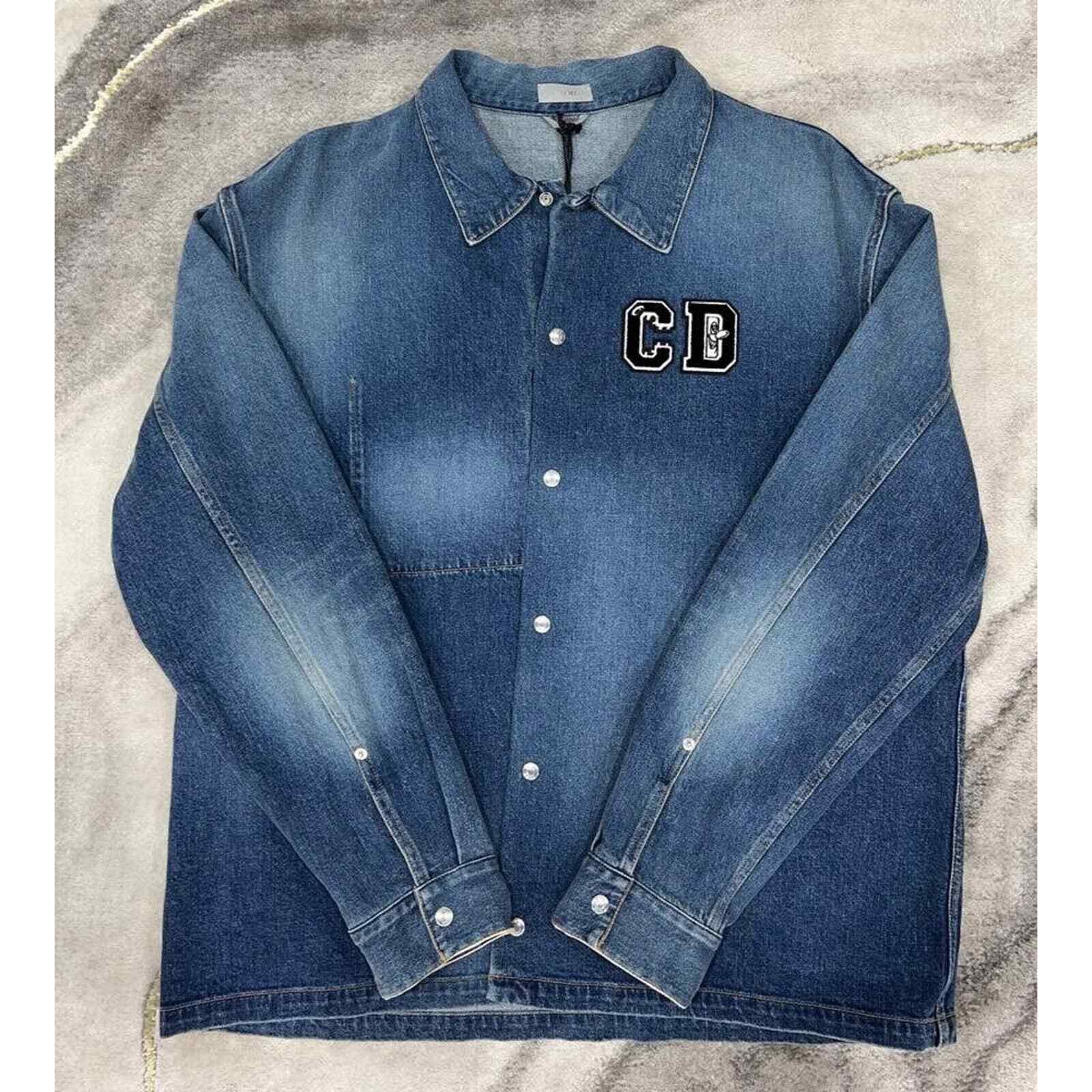 Dior Dior and Kenny Overshirt Shirt Jacket Long Sleeve 54 Size US L / EU 52-54 / 3 - 2 Thumbnail