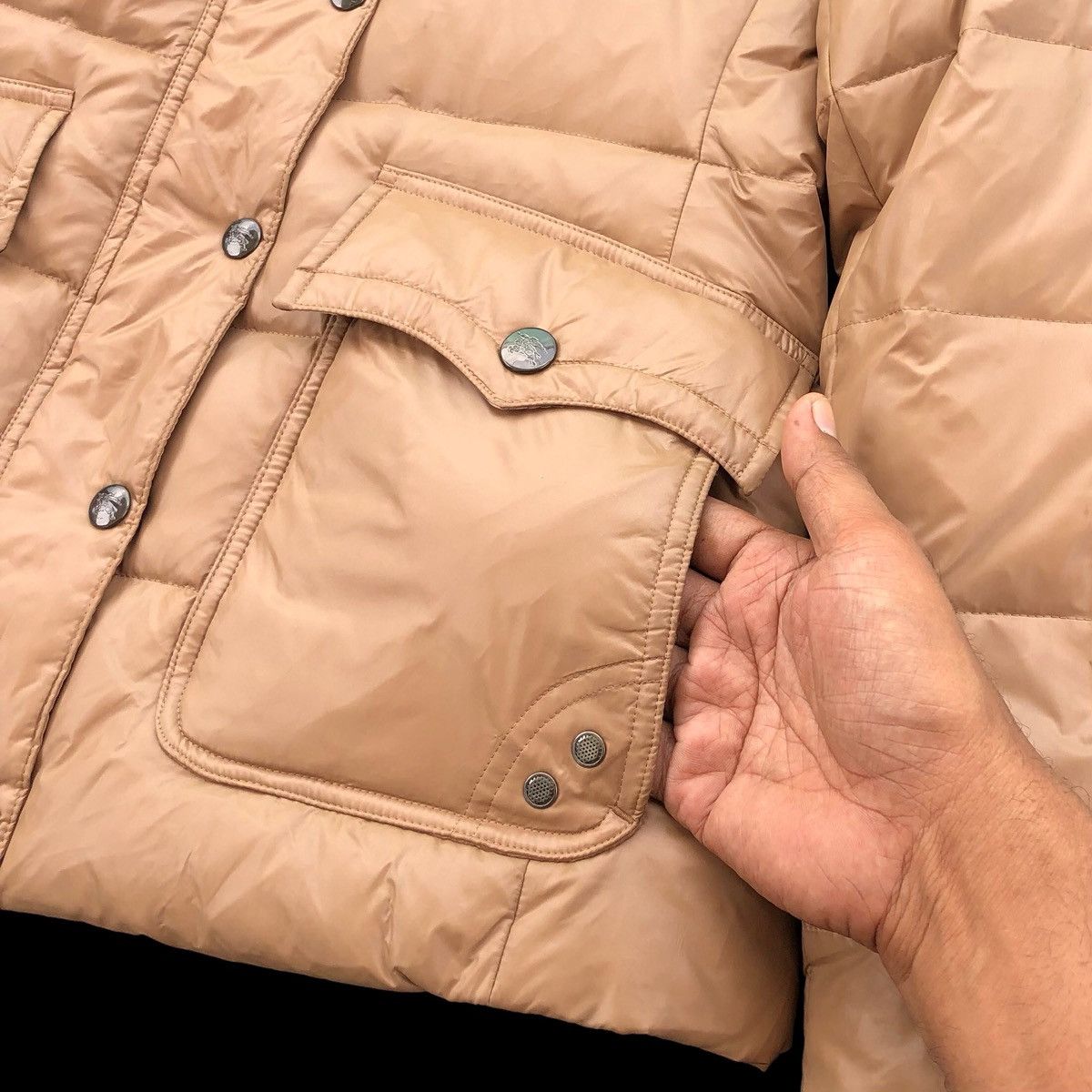 Burberry Burberry Blue Label Raccon Down Puffer Jacket Remove Hoodie Size S / US 4 / IT 40 - 7 Thumbnail