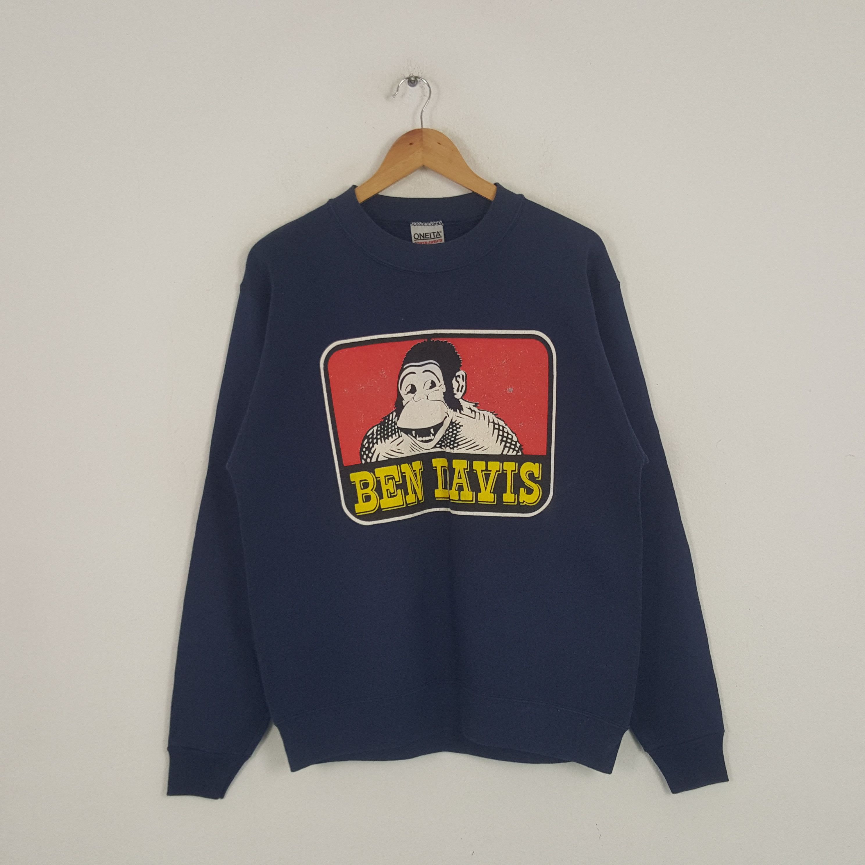 Ben Davis × Vintage Vintage Ben Davis American Skate Style Sweatshirt Size US M / EU 48-50 / 2 - 1 Thumbnail