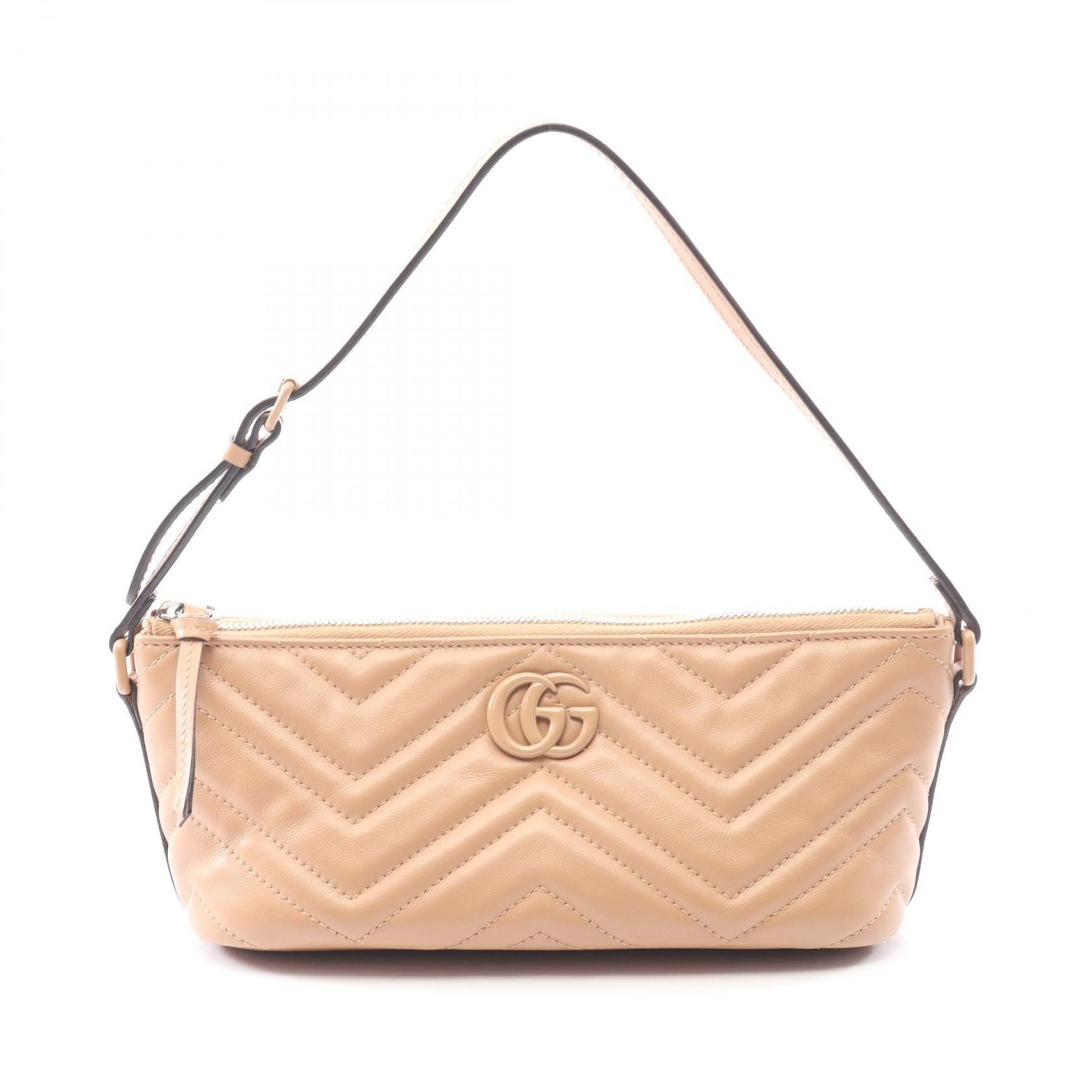 Gucci Gucci Gucci GG Marmont Leather Handbag Leather Handbag 739166 DUTY FREE for USA Size ONE SIZE - 1 Thumbnail
