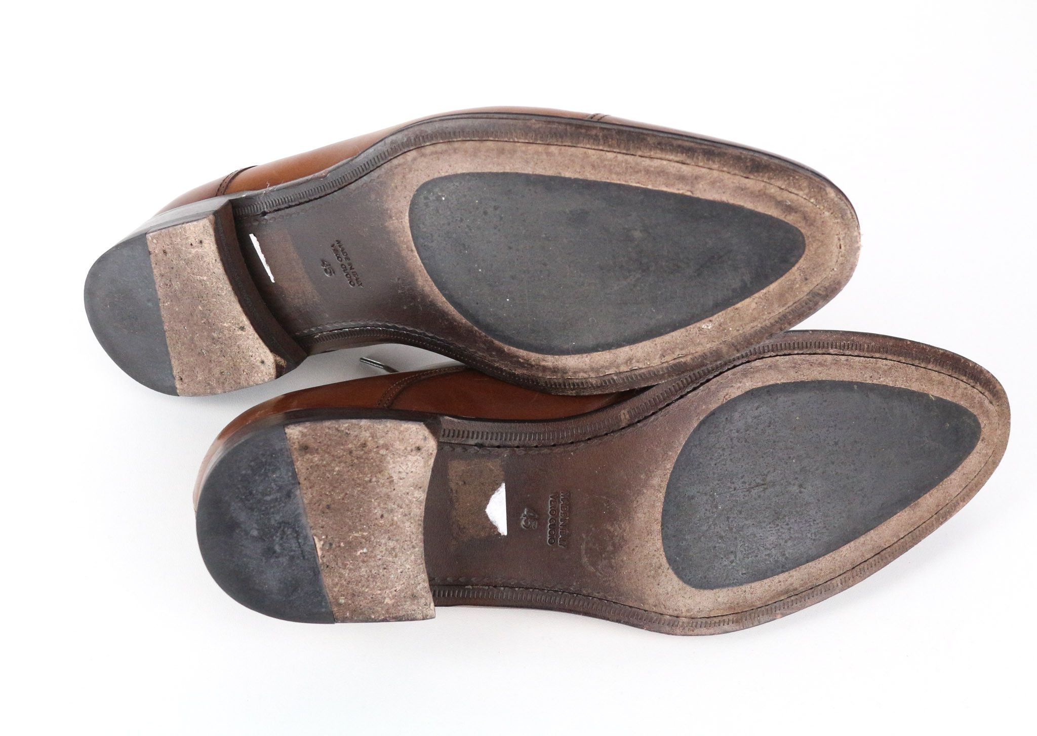 Suitsupply EU45 Brown Leather Laced Low-Top 72745 Size US 12 / EU 45 - 6 Thumbnail