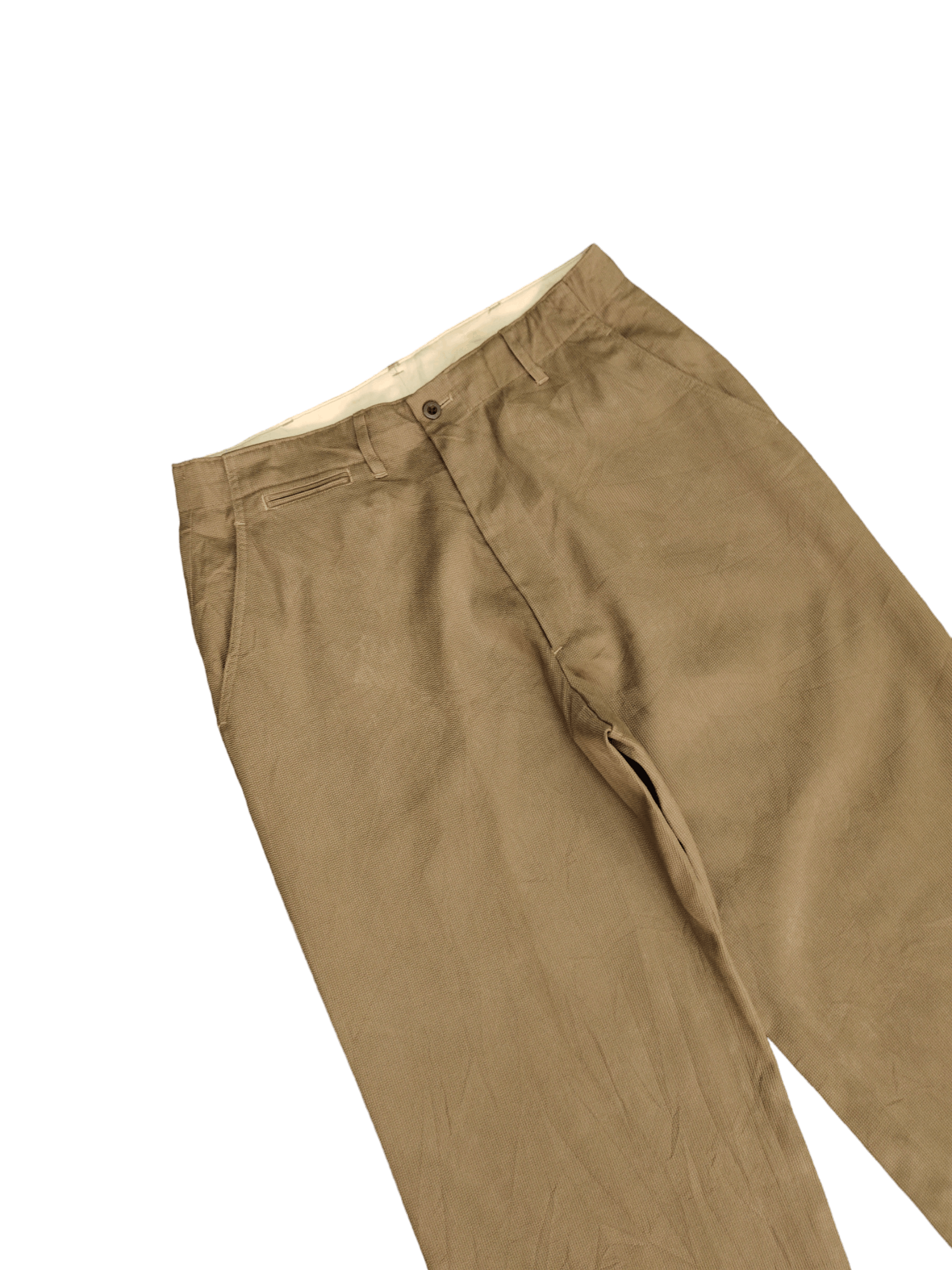 Yohji Yamamoto Baggy Pants A.A.R Yohji Yamamoto Chinos Wide Leg 90s Size US 32 / EU 48 - 6 Thumbnail
