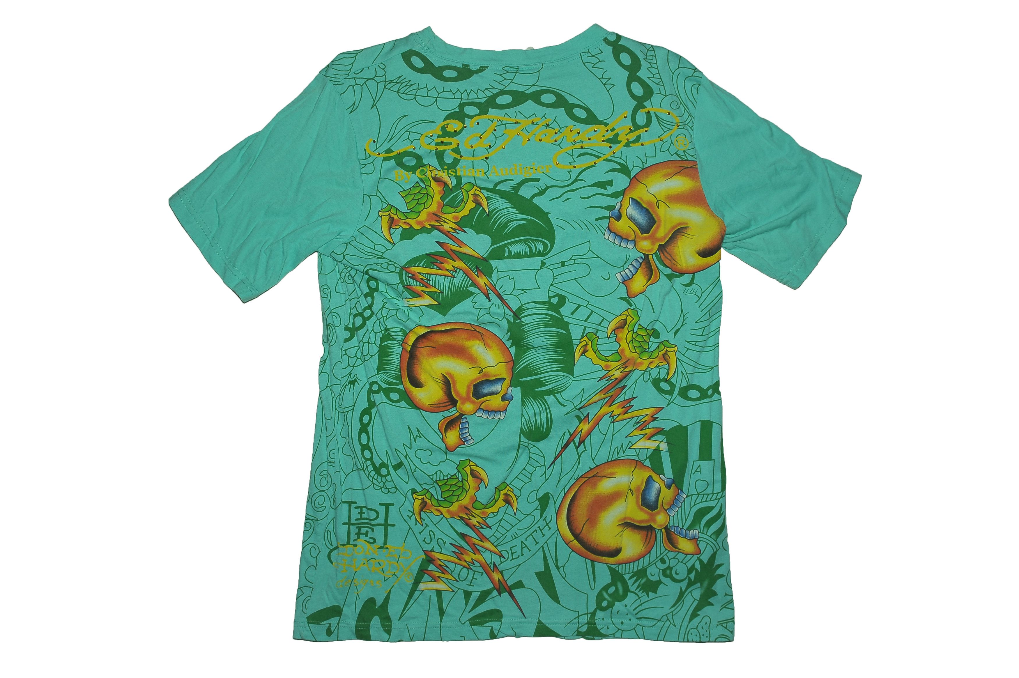 Ed Hardy Vintage Ed Hardy Christian Audigier T-shirt Size US L / EU 52-54 / 3 - 2 Thumbnail