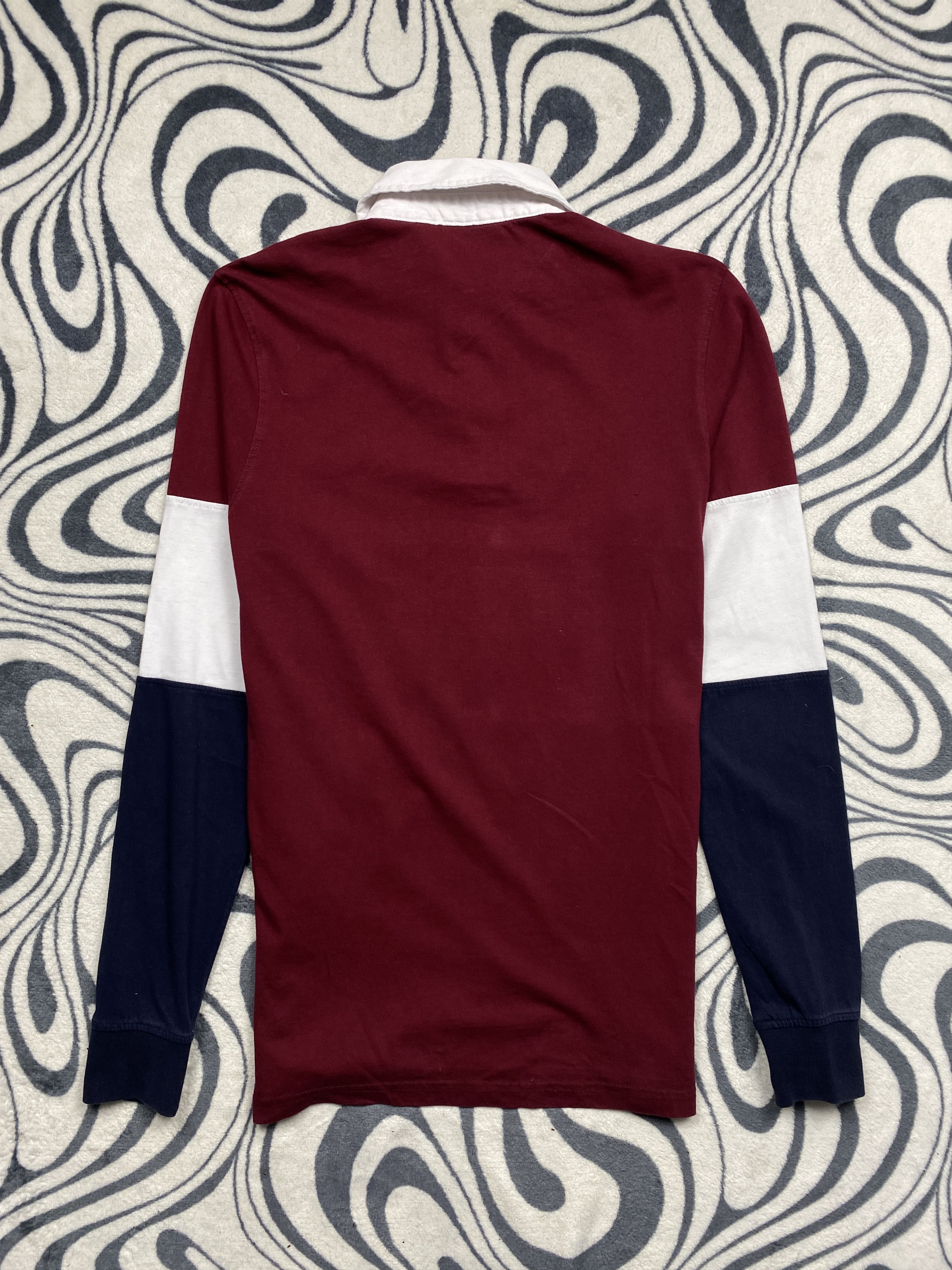 Fila Fila Vintage Rugby Long Sleeve Polo Shirt Y2K Size US S / EU 44-46 / 1 - 8 Thumbnail