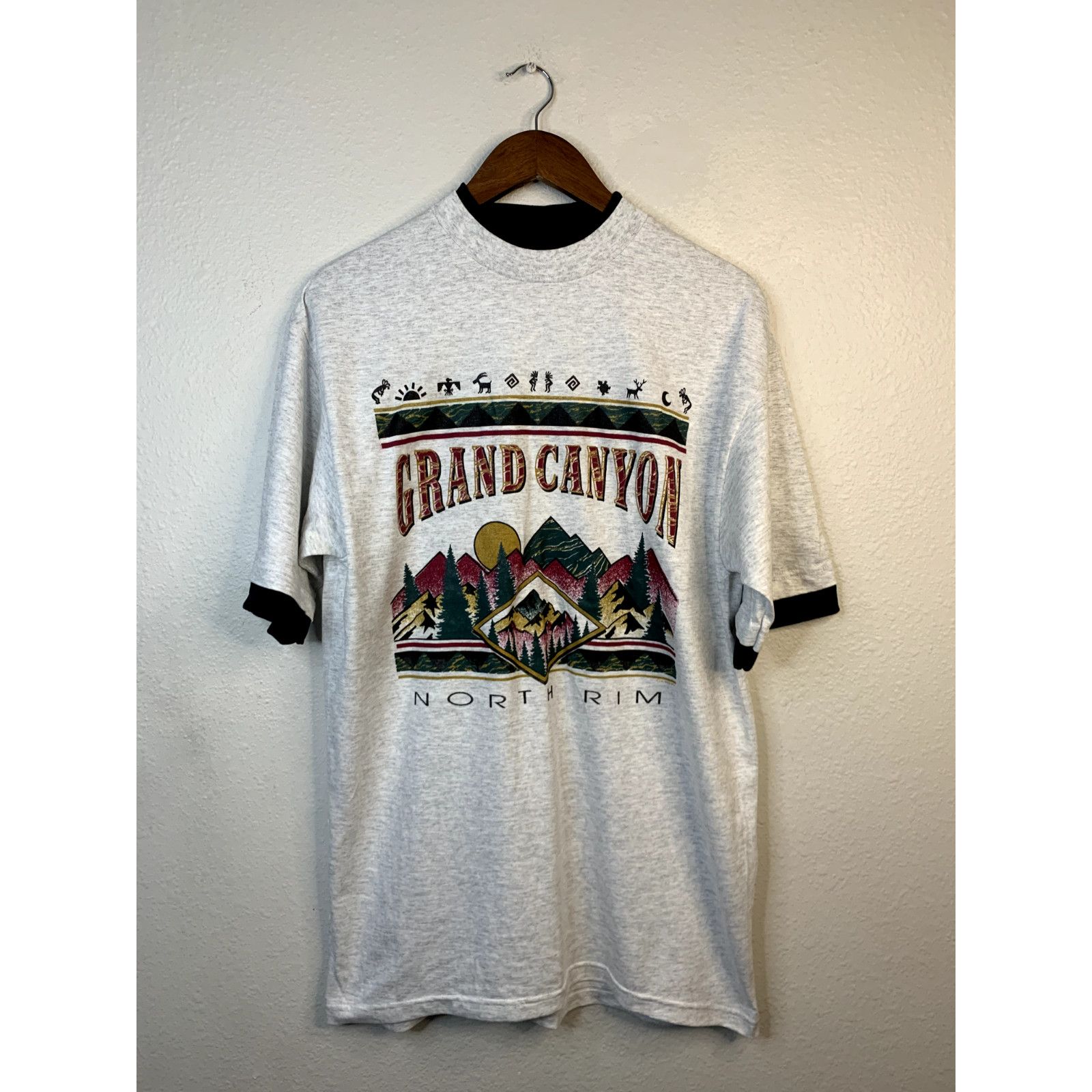 Signal Sport Vintage Grand Canyon North Rim Shirt Tee 90s VTG Signal L Size US L / EU 52-54 / 3 - 1 Thumbnail