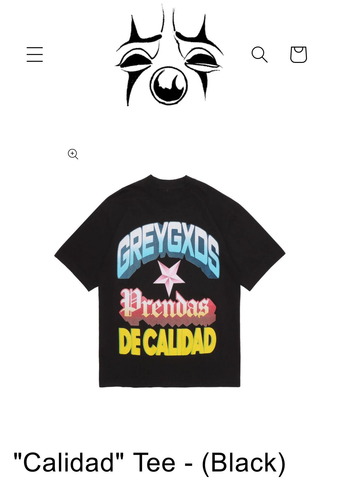 Foulplay Company × Fuck The Population Greygxds “Calidad” Tee Size US M / EU 48-50 / 2 - 2 Thumbnail
