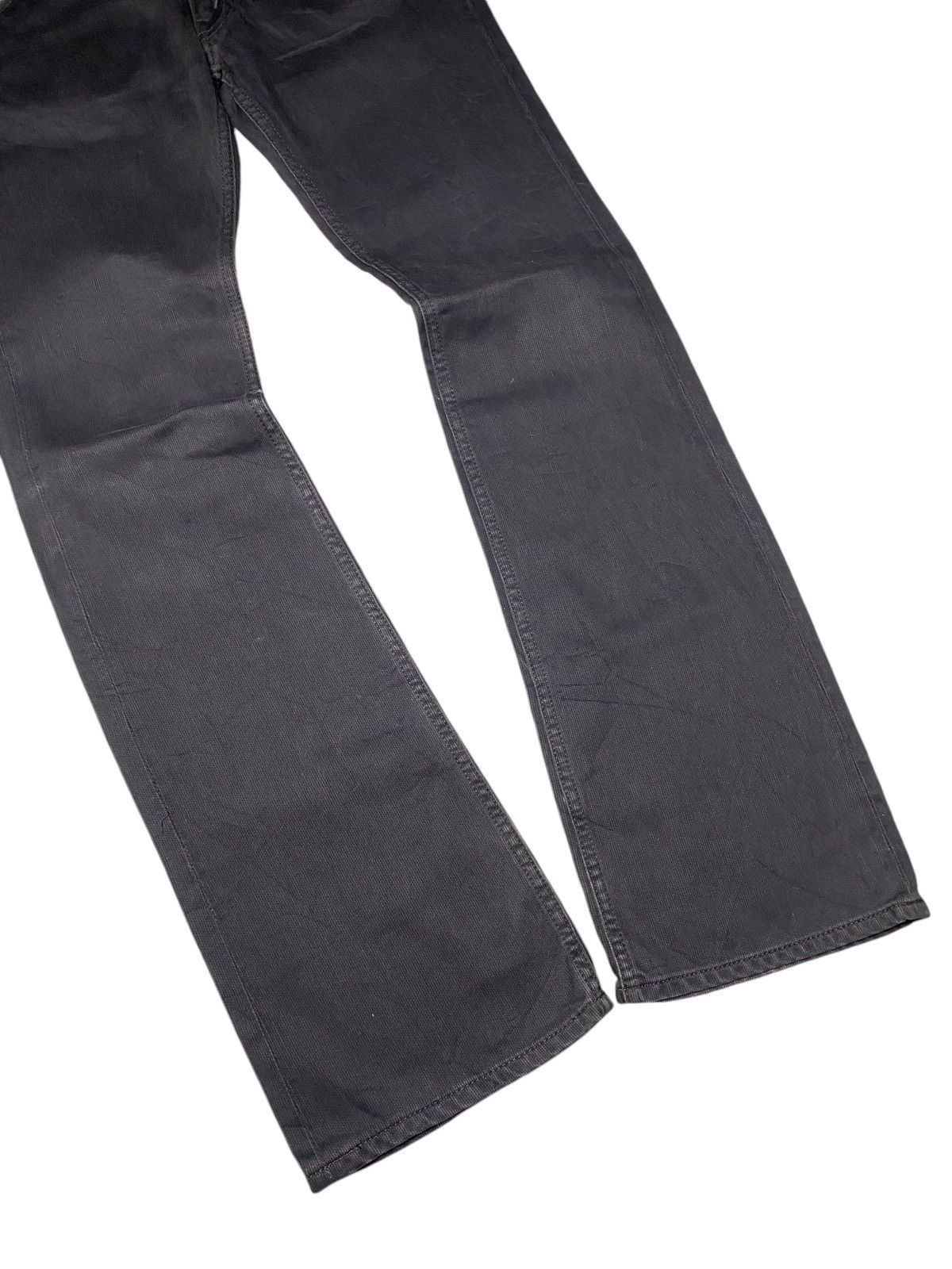 If Six Was Nine 2000's West Ride Flared Stripe Biker Pants Size US 28 / EU 44 - 4 Thumbnail
