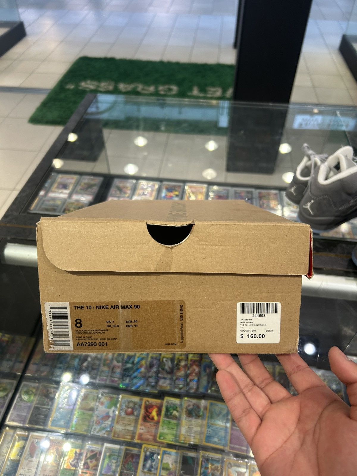 Nike × Off-White Nike Airmax 90 Off-White Black Size US 8 / EU 41 - 11 Thumbnail