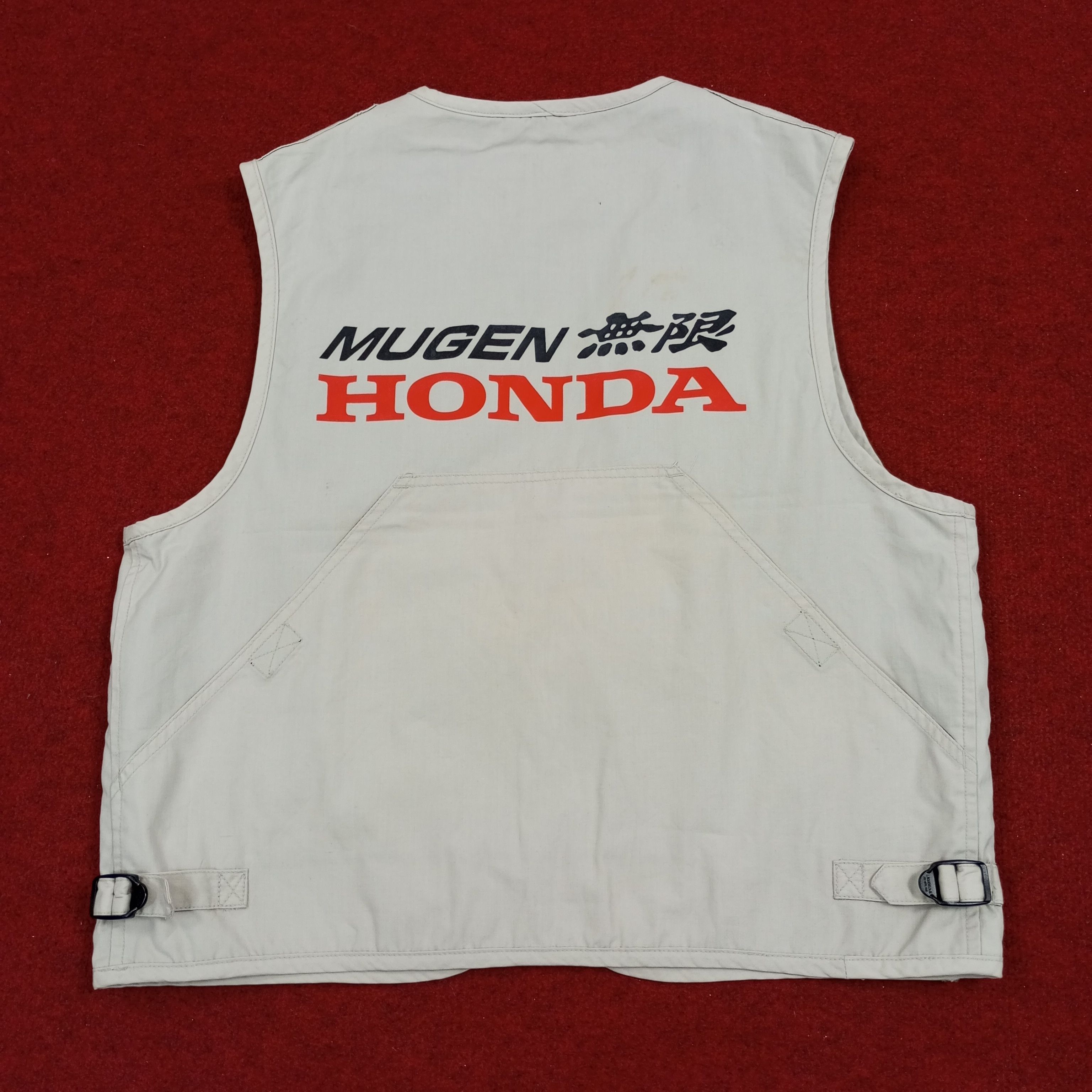 Vintage Lucky Strike X Mugen Honda Custom Art Motorsports Vest Size US M / EU 48-50 / 2 - 1 Thumbnail